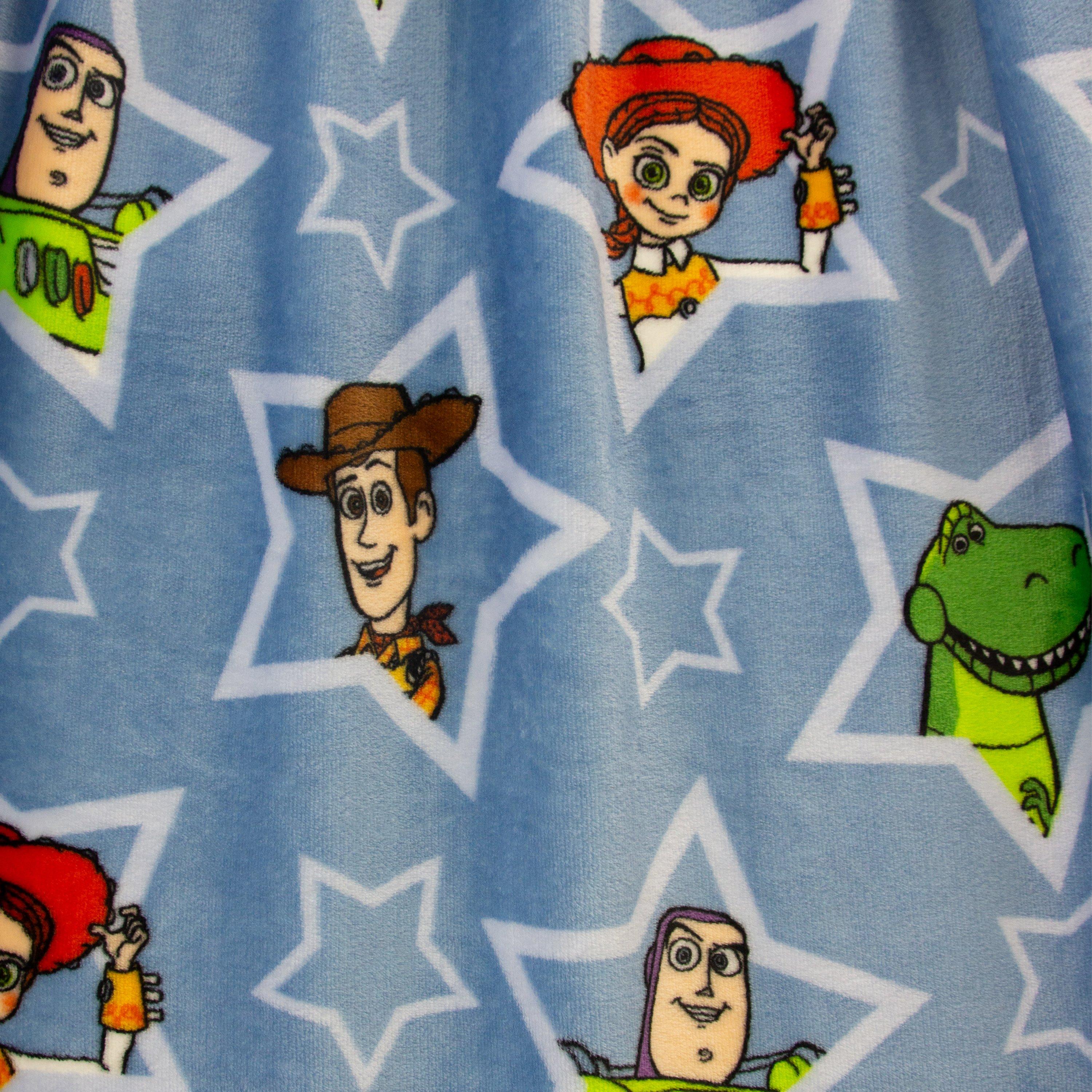Blue - Toy Story - Toy Story Explore Fleece Blanket - 3