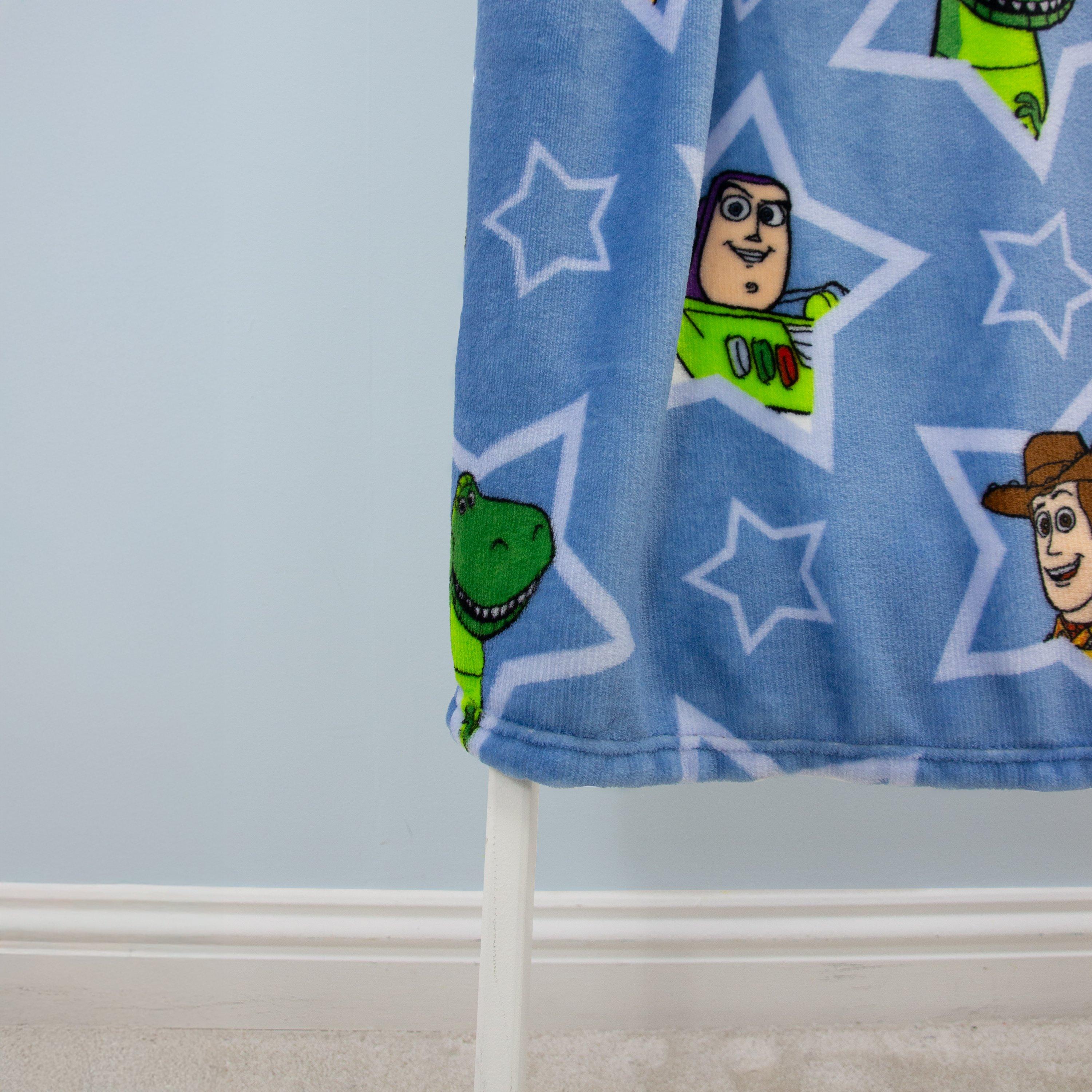 Blue - Toy Story - Toy Story Explore Fleece Blanket - 4