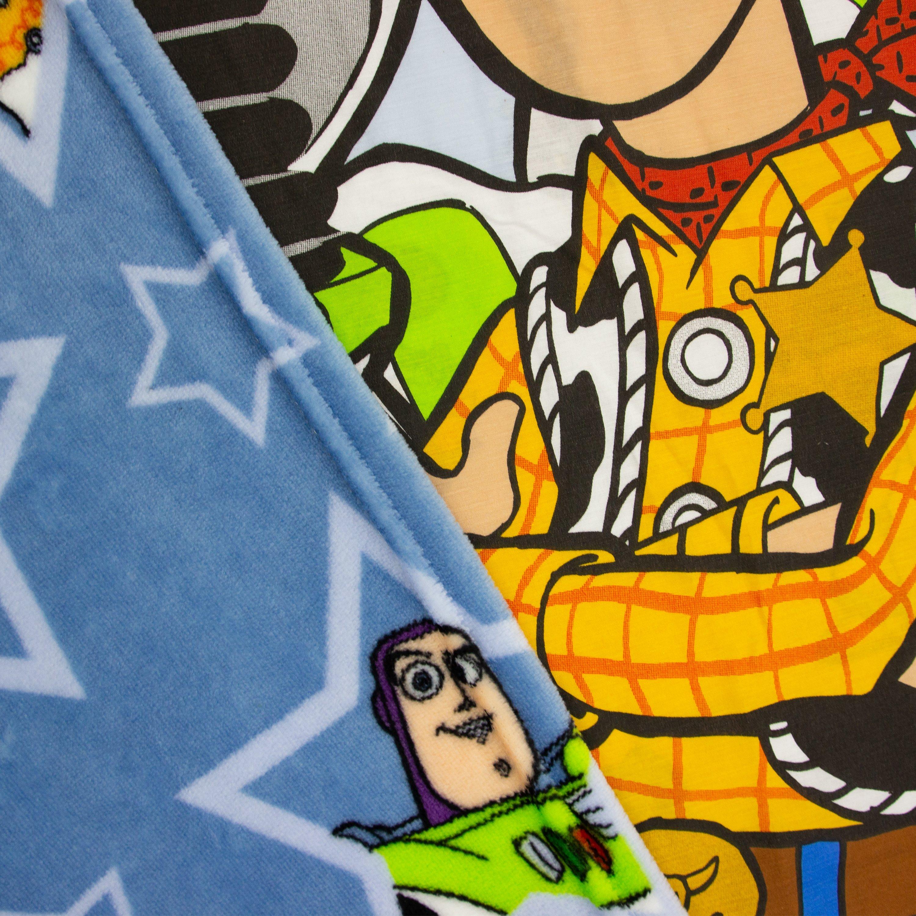 Blue - Toy Story - Toy Story Explore Fleece Blanket - 7