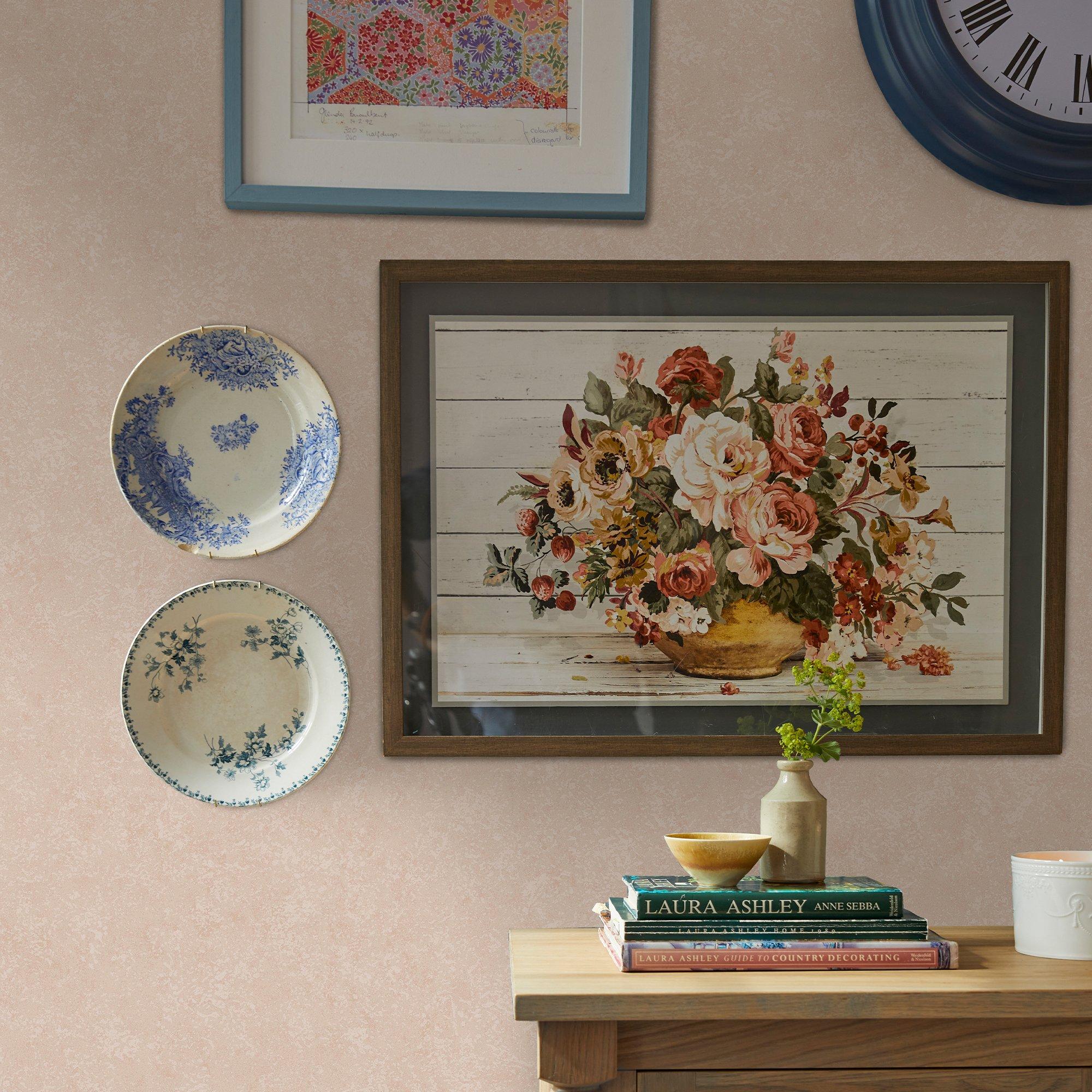 Plaster Pink - Laura Ashley - Brindley Plaster Pink Wallpaper - 2