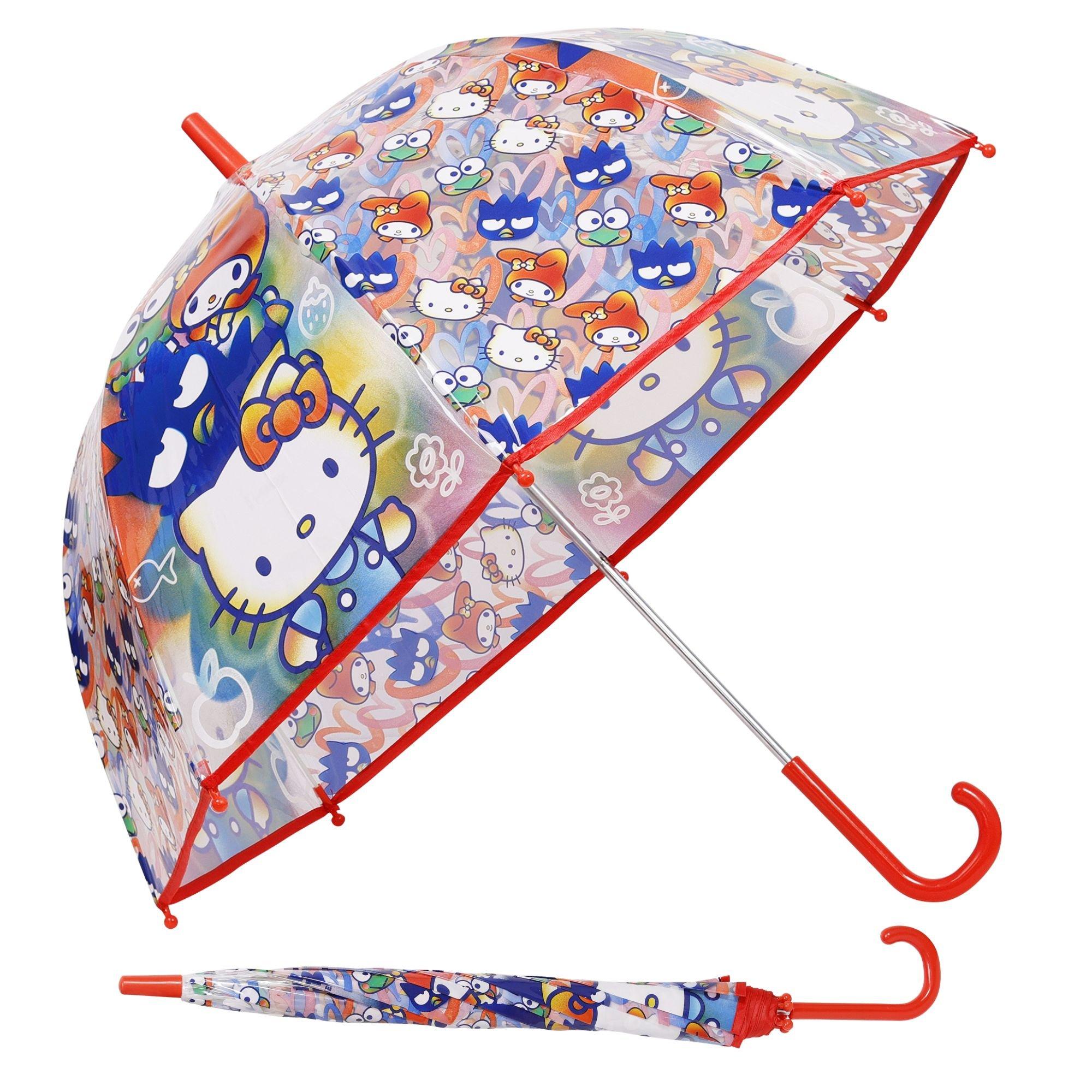 Hello Kitty  Kids Bell Umbrella 19 Inch - Red