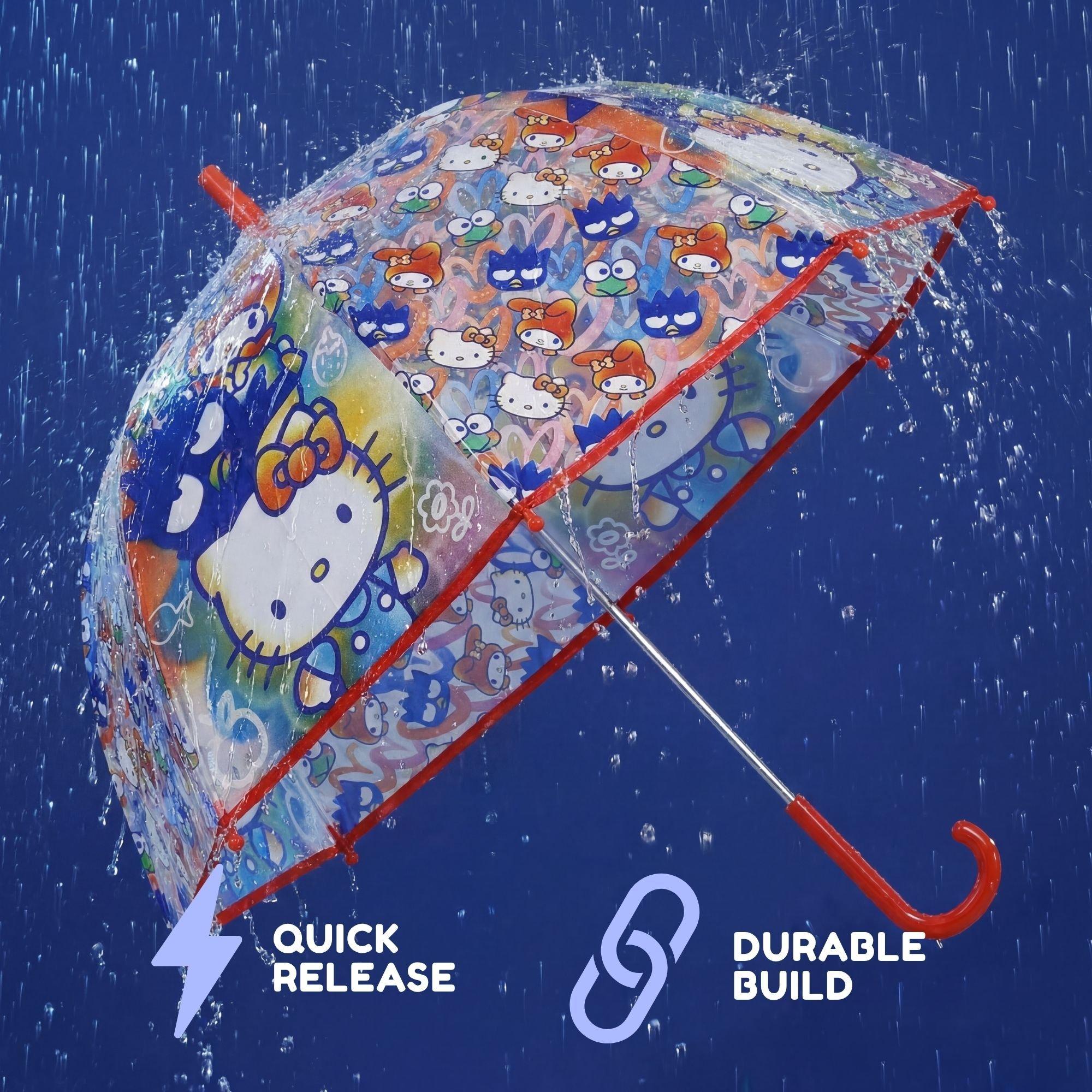 Red - Hello Kitty - Hello Kitty Bell Umbrella 19 Inch - 3