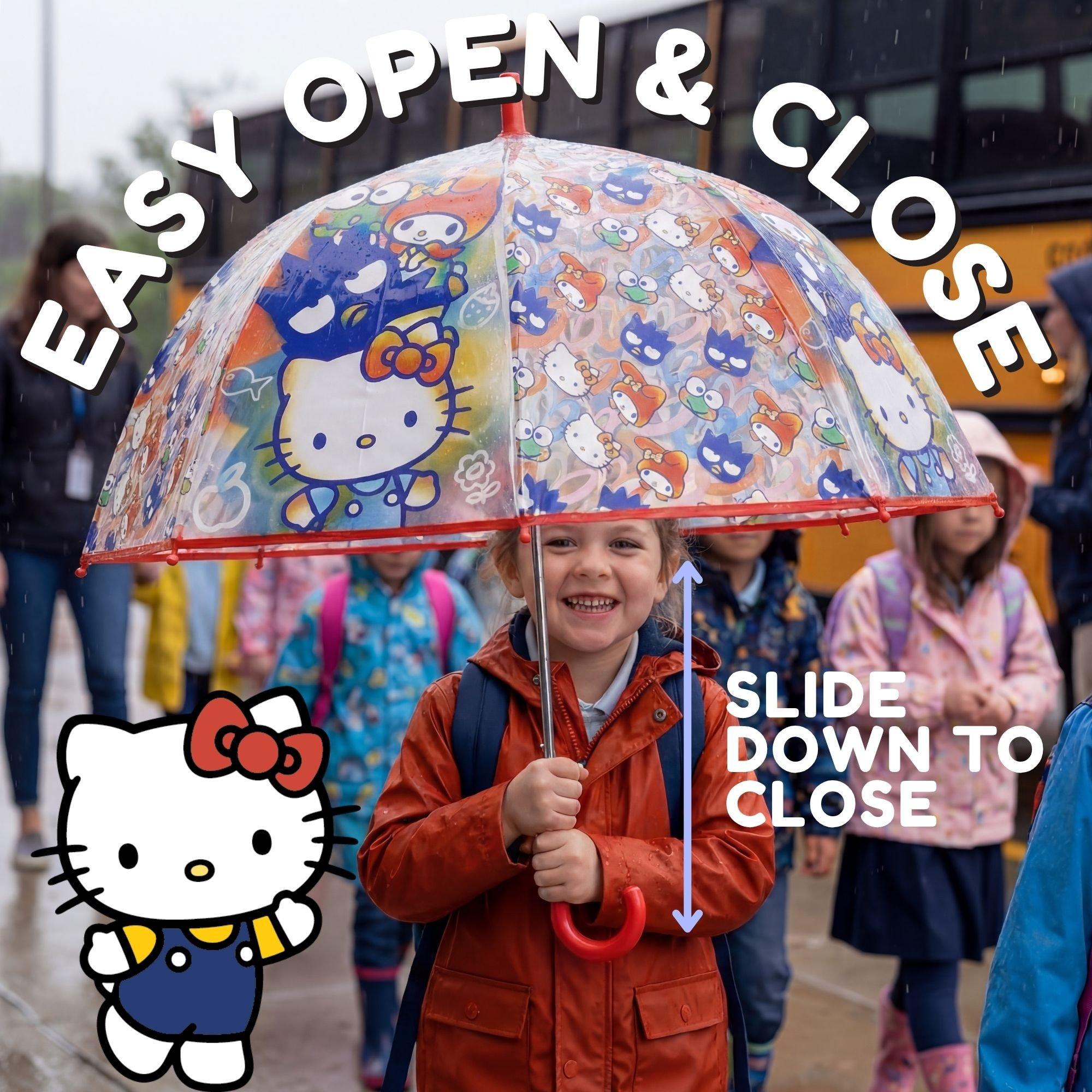 Red - Hello Kitty - Hello Kitty Bell Umbrella 19 Inch - 6
