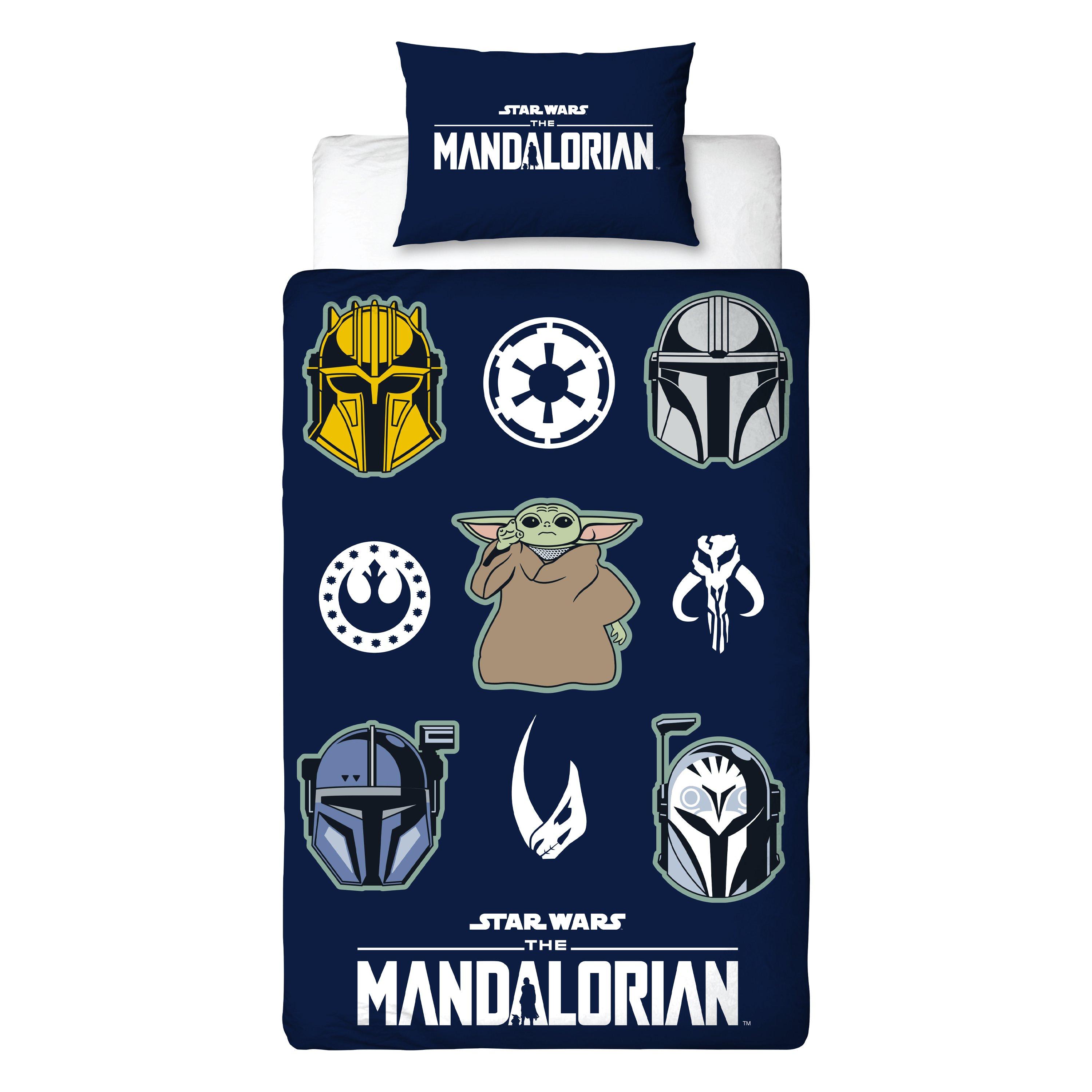 Blue - The Mandalorian - The Mandalorian Friend Single Duvet - 1