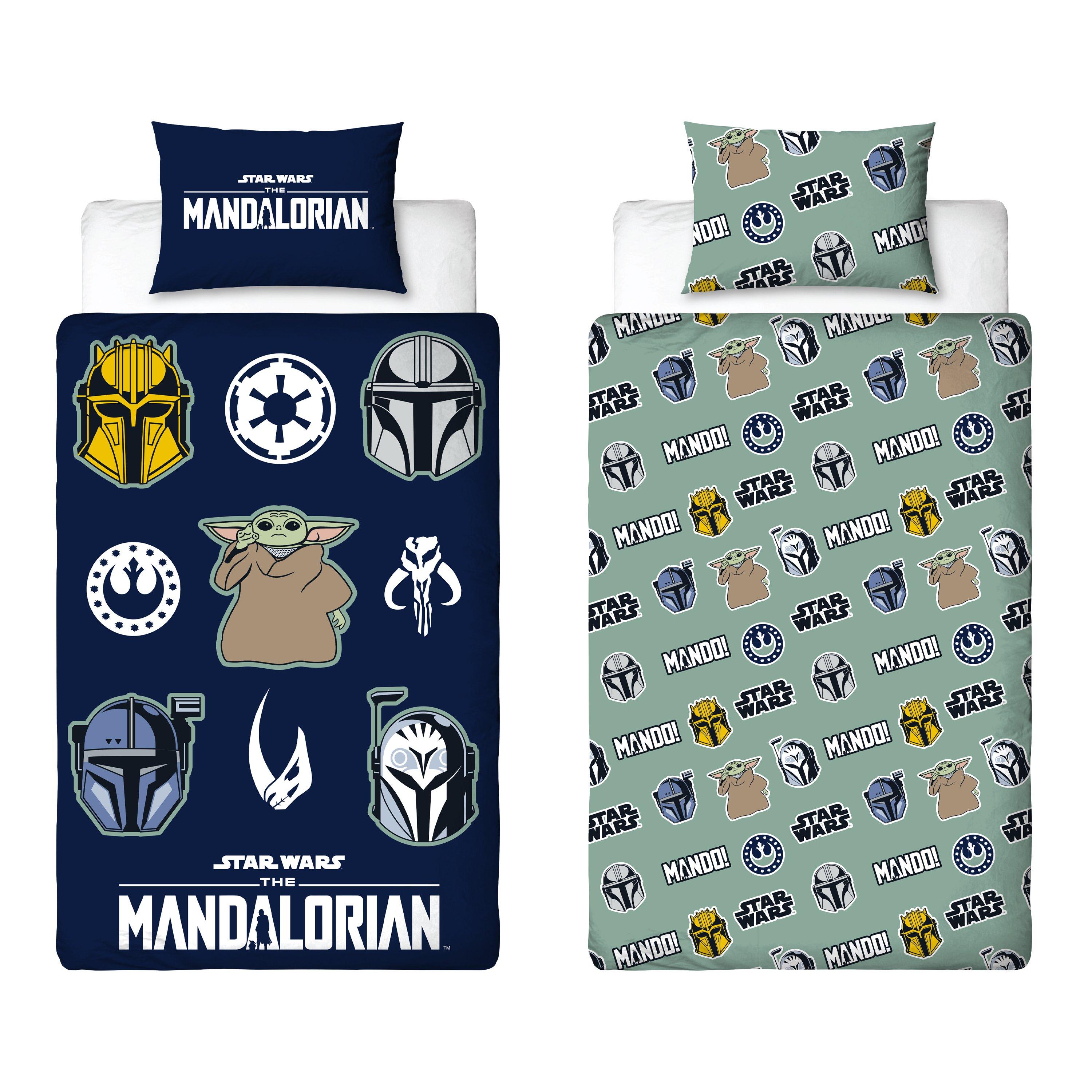 Blue - The Mandalorian - The Mandalorian Friend Single Duvet - 4