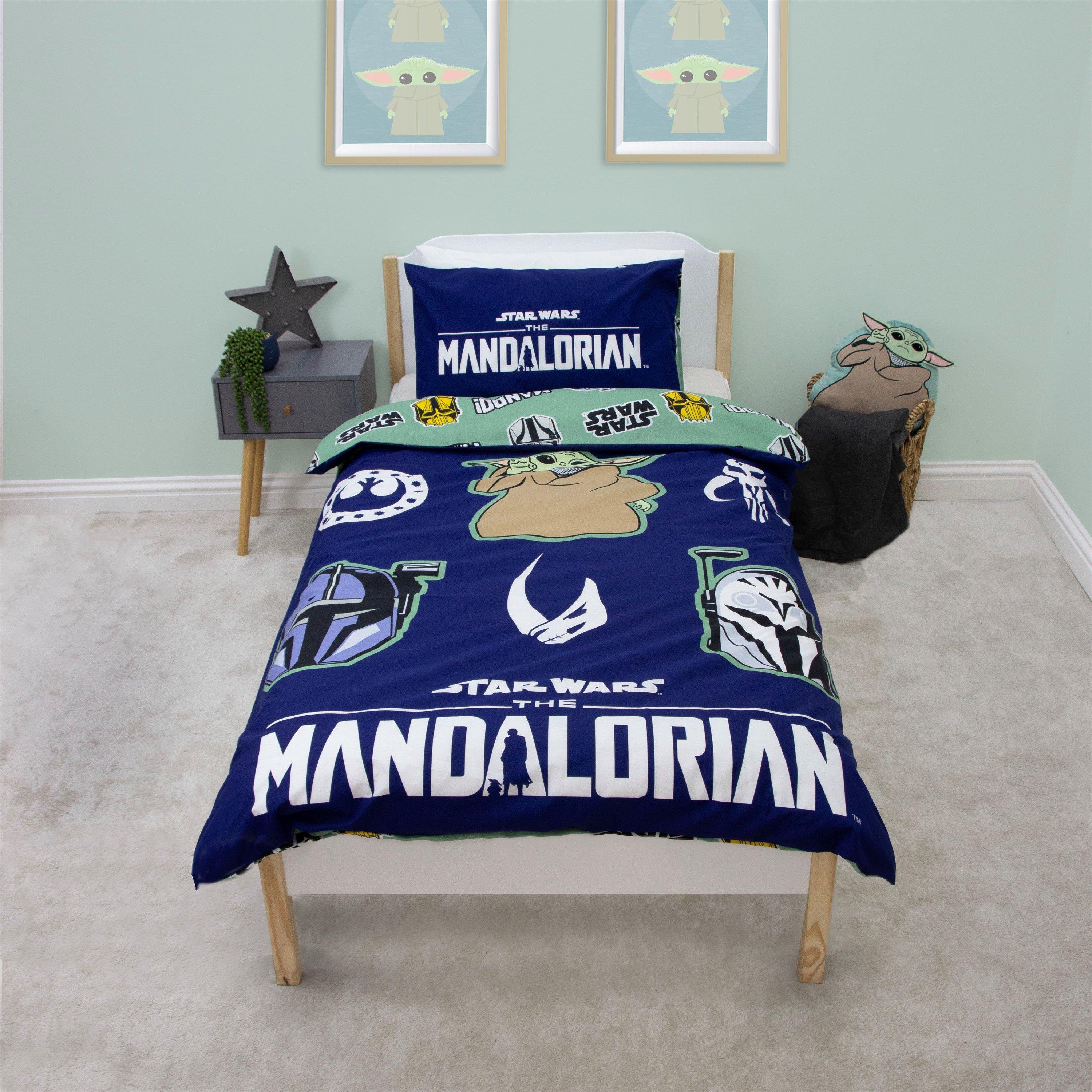 Blue - The Mandalorian - The Mandalorian Friend Single Duvet - 6