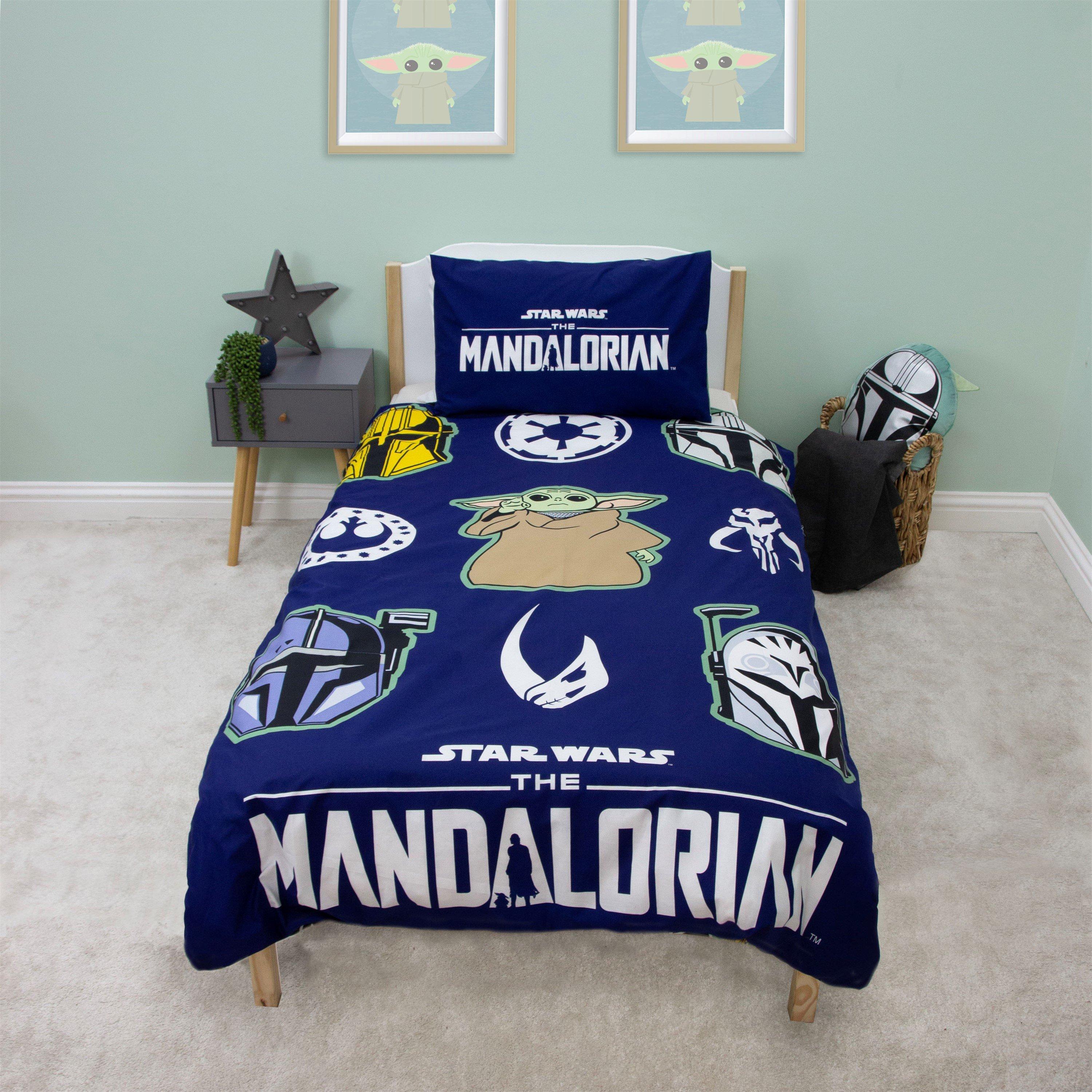 Blue - The Mandalorian - The Mandalorian Friend Single Duvet - 8