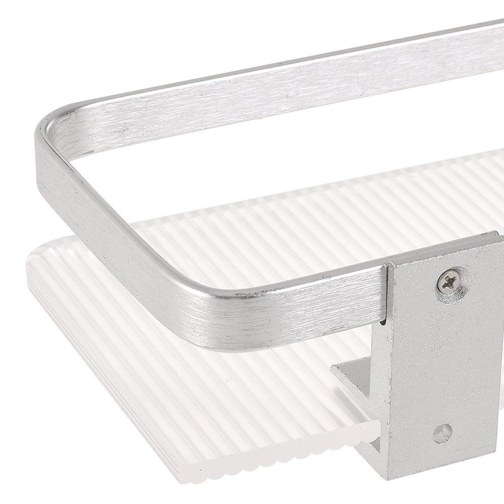 Silver - LIFE IDEAS - Bathroom Wall Shelf - 6