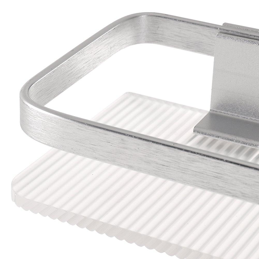 Silver - LIFE IDEAS - Bathroom Wall Shelf - 8