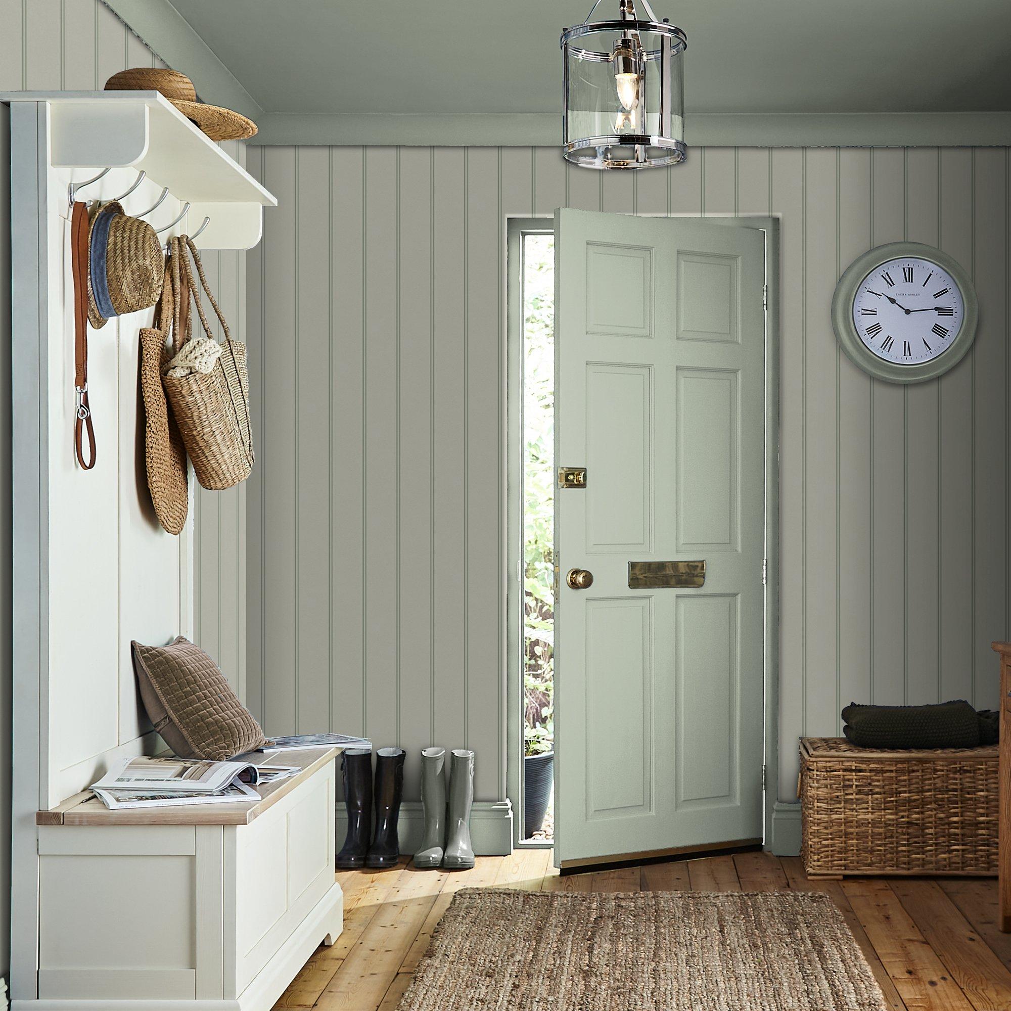 Sage - Laura Ashley - Chalford Wood Panelling Sage Green - 2