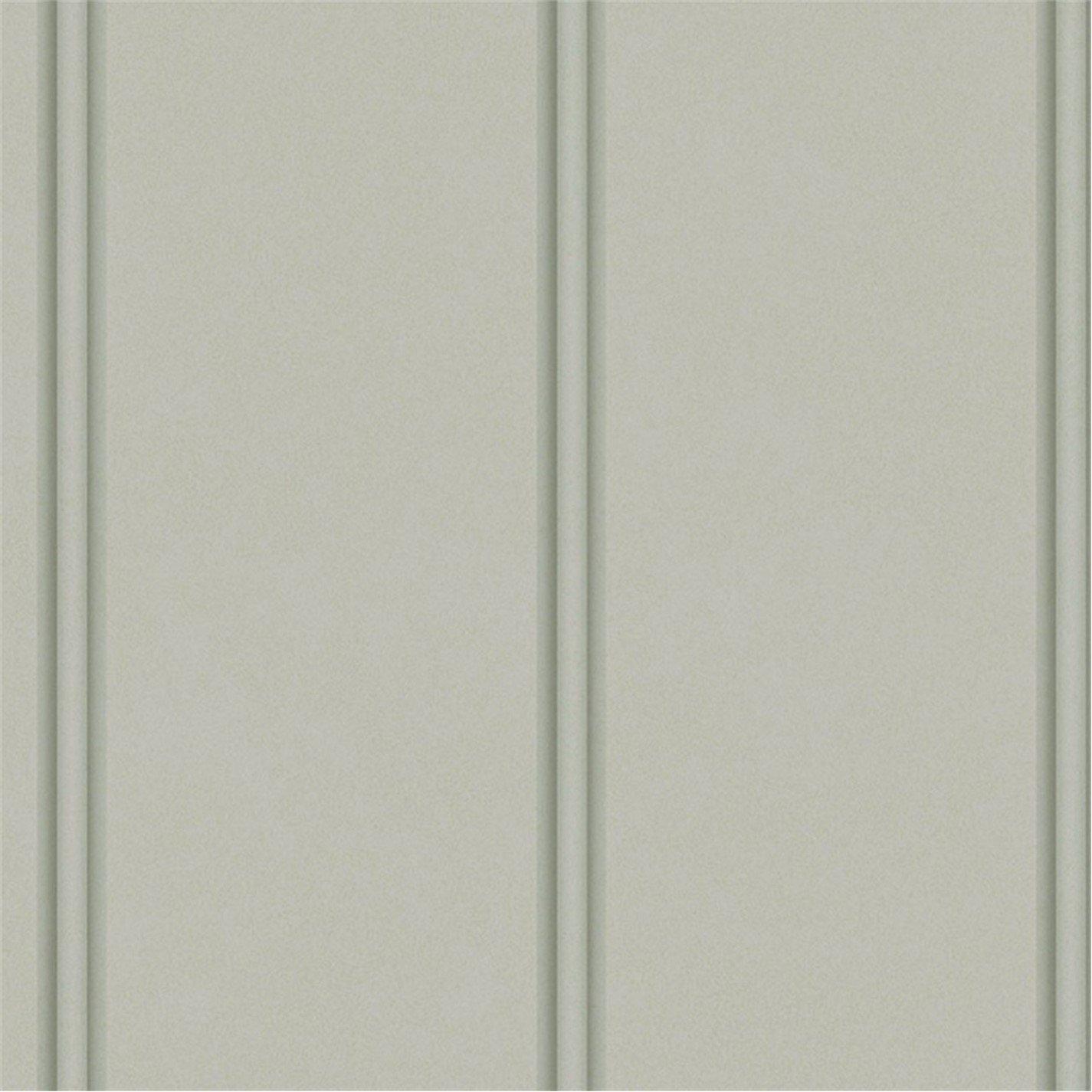 Sage - Laura Ashley - Chalford Wood Panelling Sage Green Wallpaper - 4