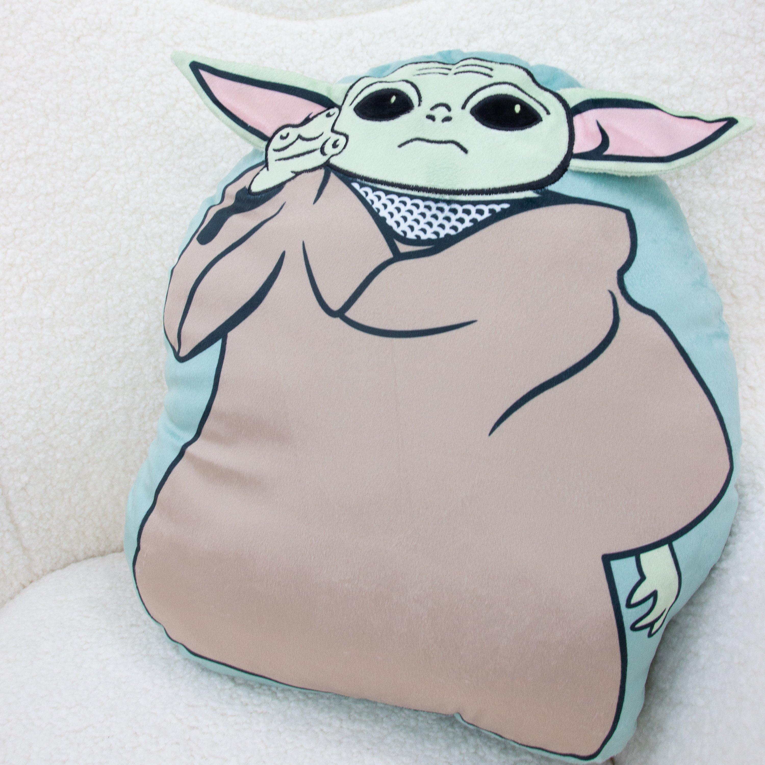 Green - The Mandalorian - The Mandalorian Friend Shaped Cushion - 5