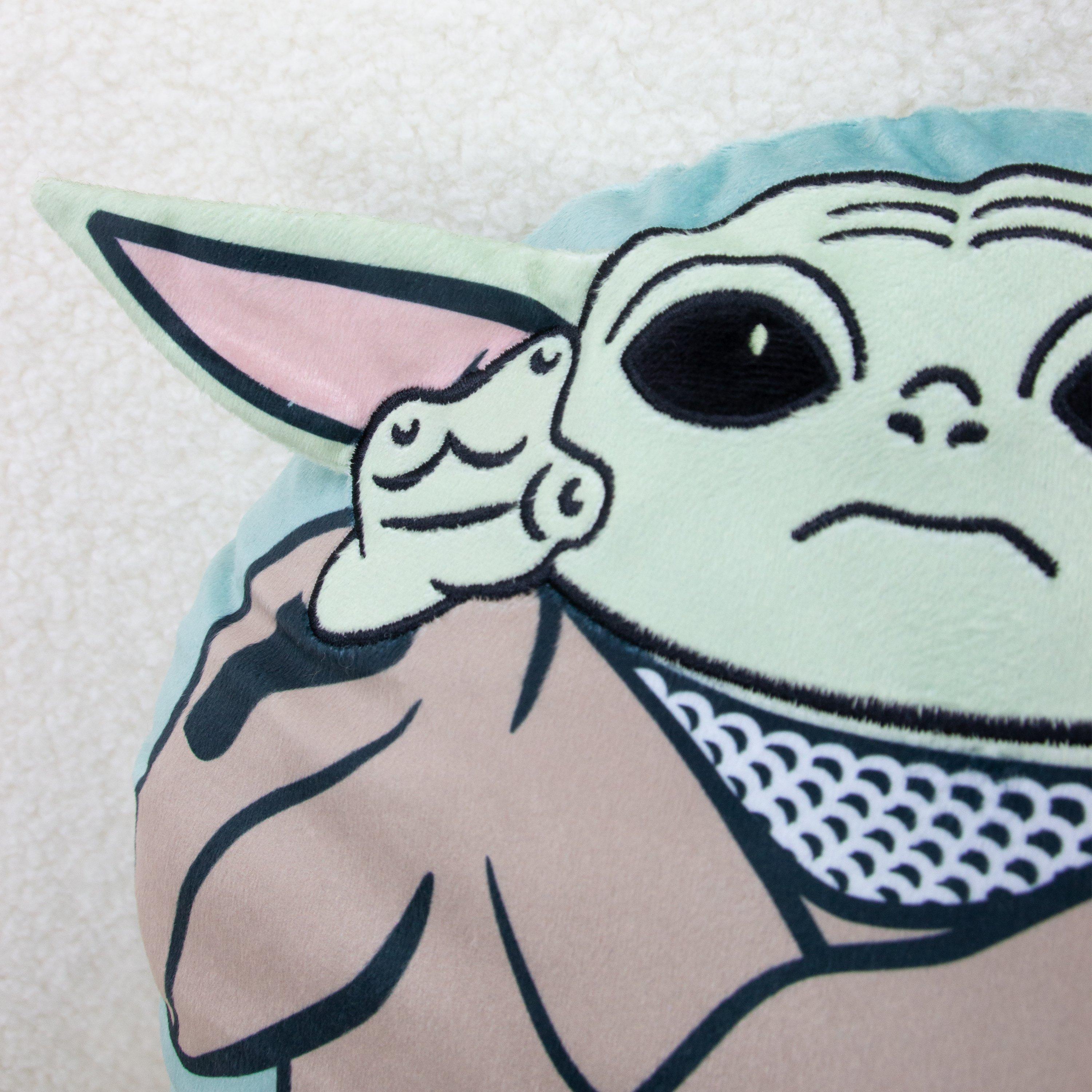 Green - The Mandalorian - The Mandalorian Friend Shaped Cushion - 6