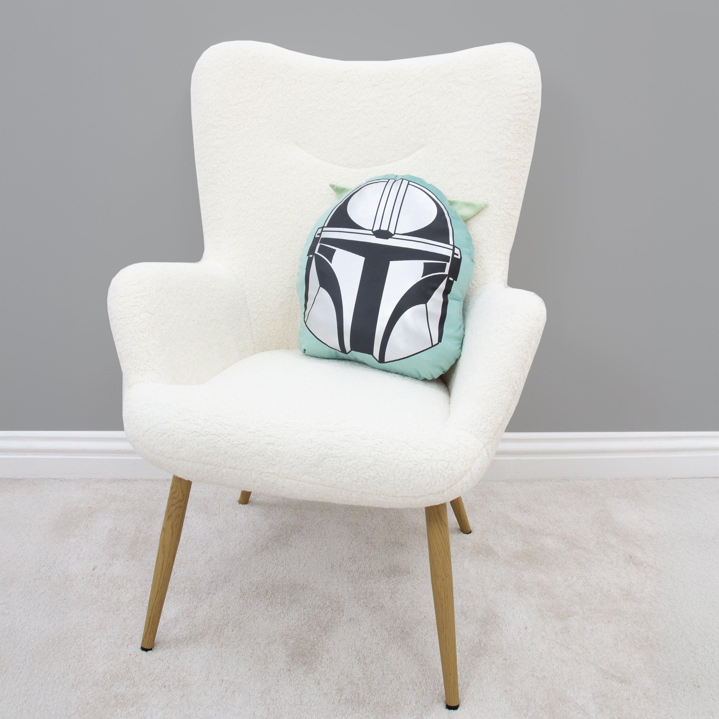 Green - The Mandalorian - The Mandalorian Friend Shaped Cushion - 7