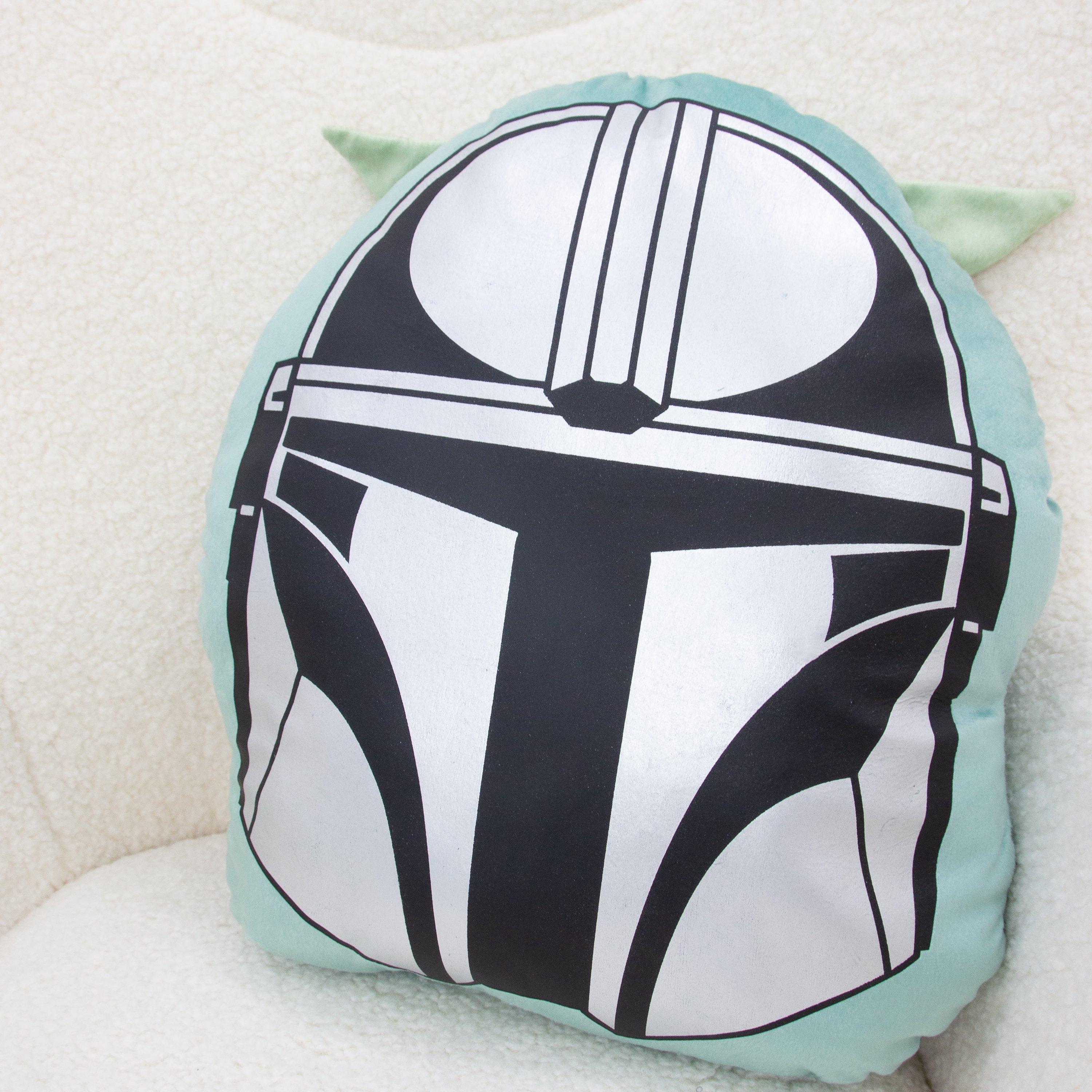 Green - The Mandalorian - The Mandalorian Friend Shaped Cushion - 8