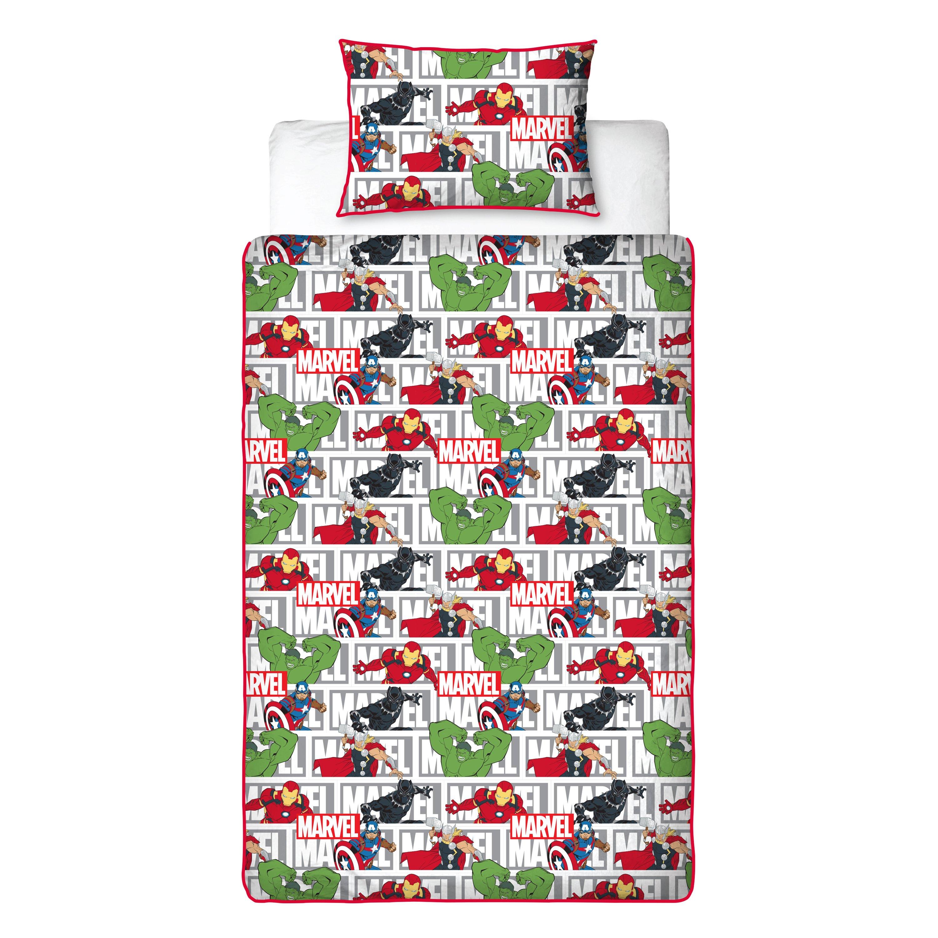 Multicolour - Marvel Avengers - Avengers Heroes Single Duvet - 1