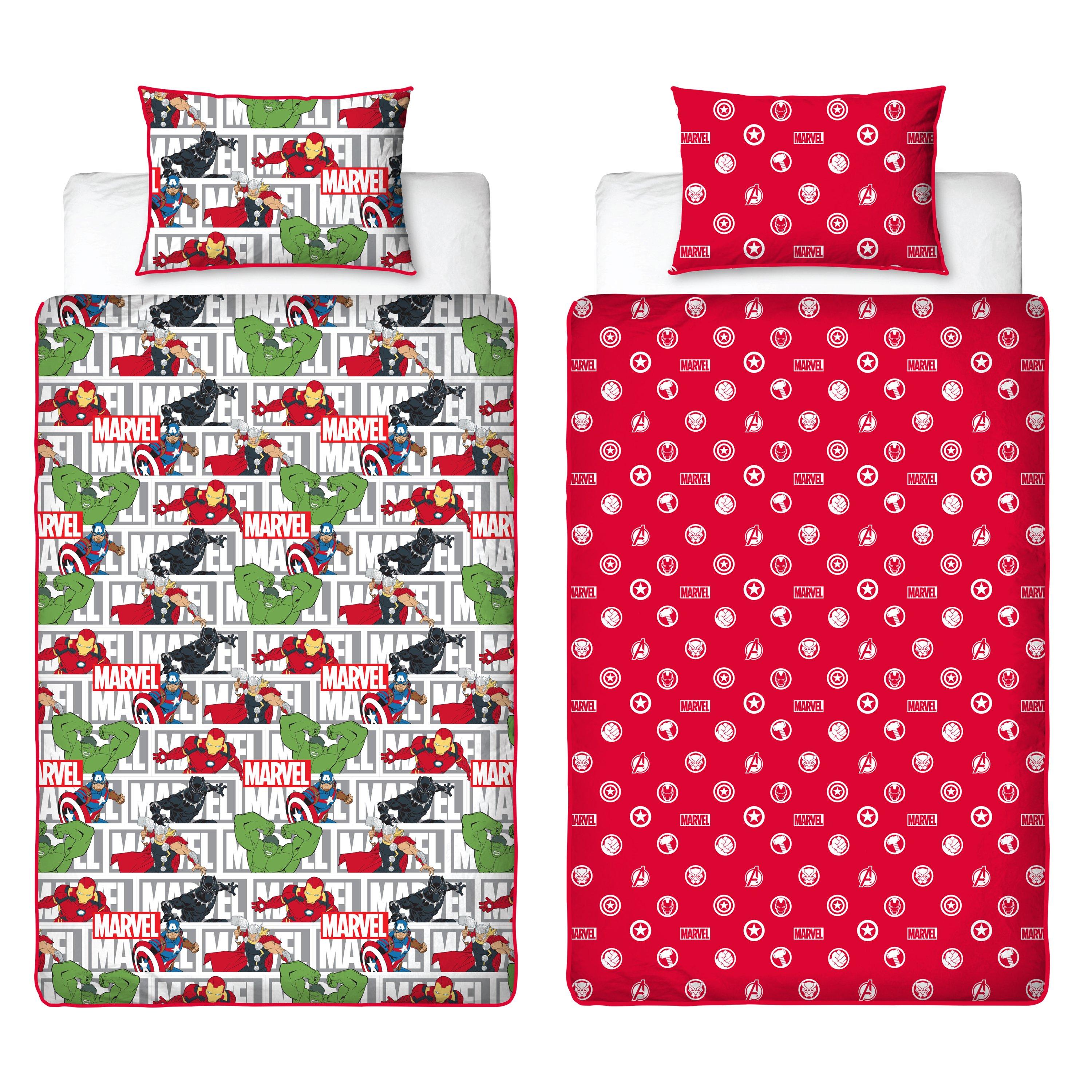 Multicolour - Marvel Avengers - Avengers Heroes Single Duvet - 3