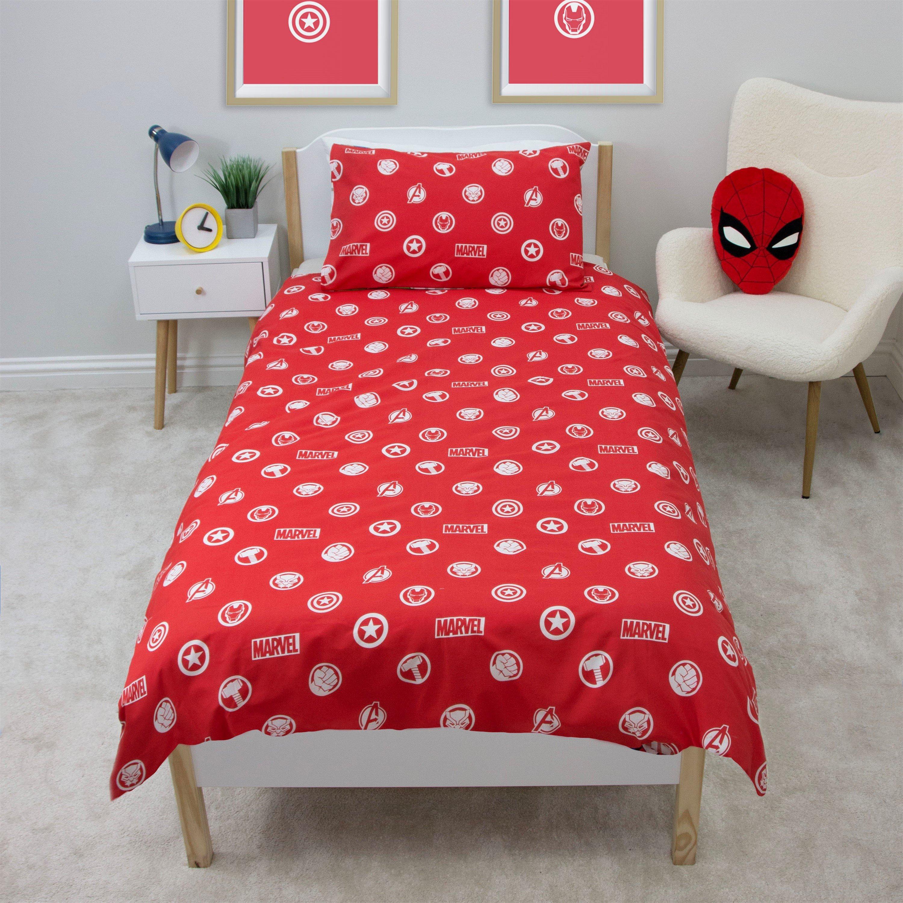 Multicolour - Marvel Avengers - Avengers Heroes Single Duvet - 7