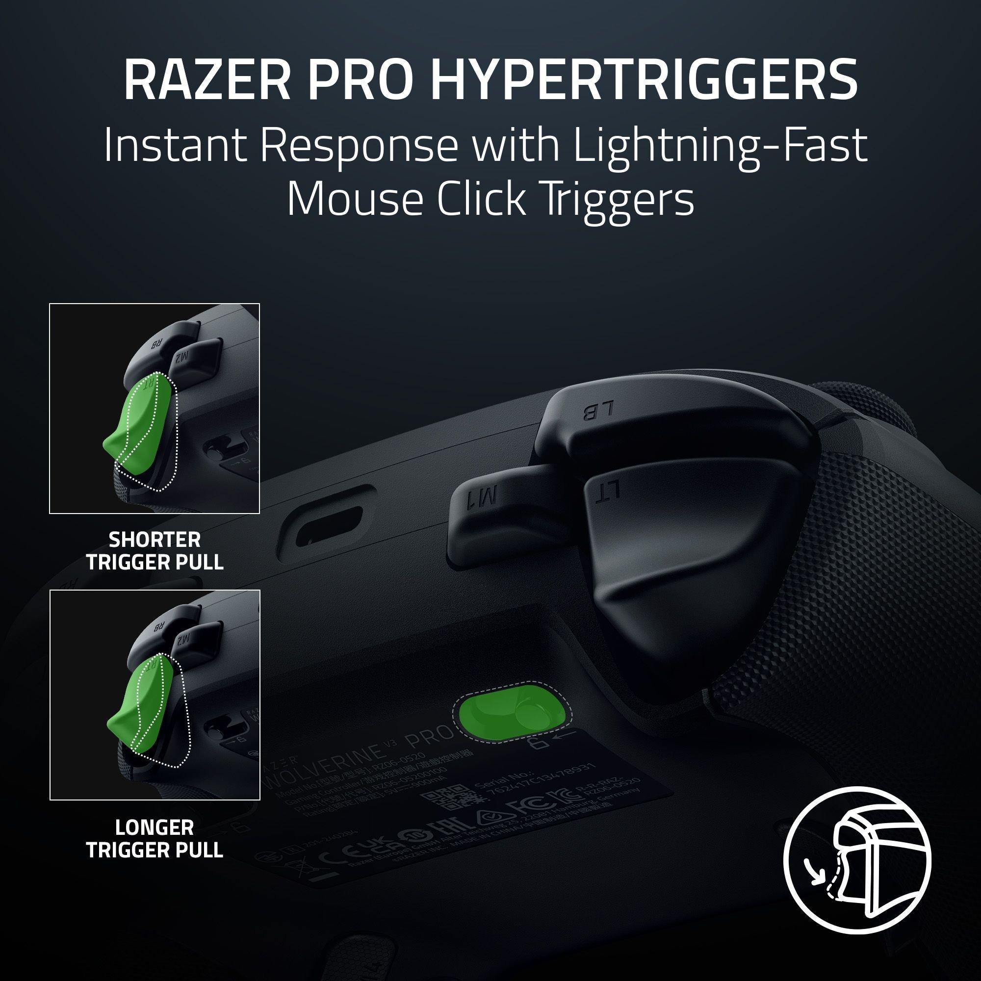 Crna - Razer - Razer Wolverine V3 TE - 2