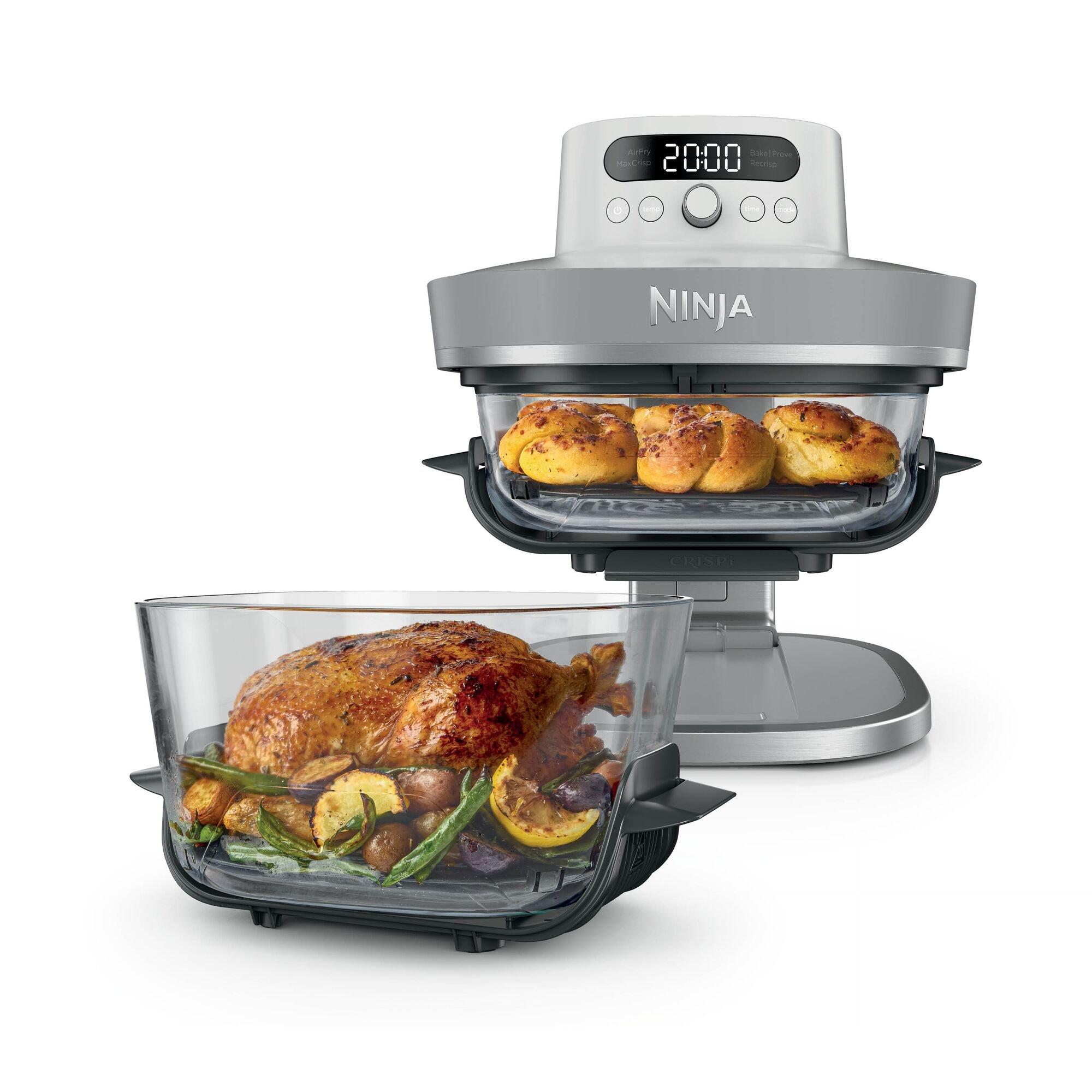 White - Ninja - CRISPi PRO 5-in-1 Glass Air Fryer AS090UKWH White - 2