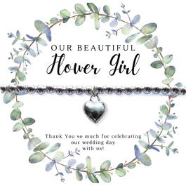Aye Do Flower Girl Heart Bracelet & Eucalyptus Gift Card