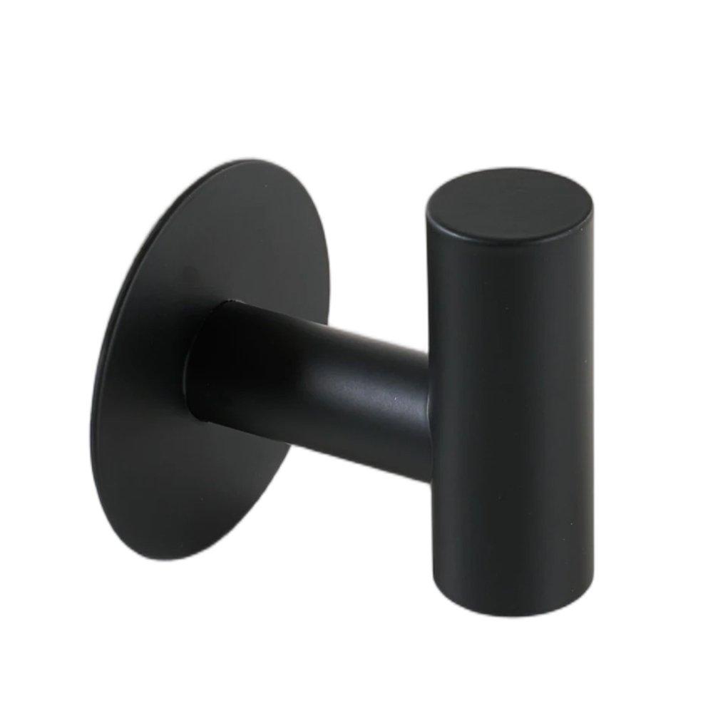 Black A - LIFE IDEAS - 5-Piece Bathroom Hardware Set - 5