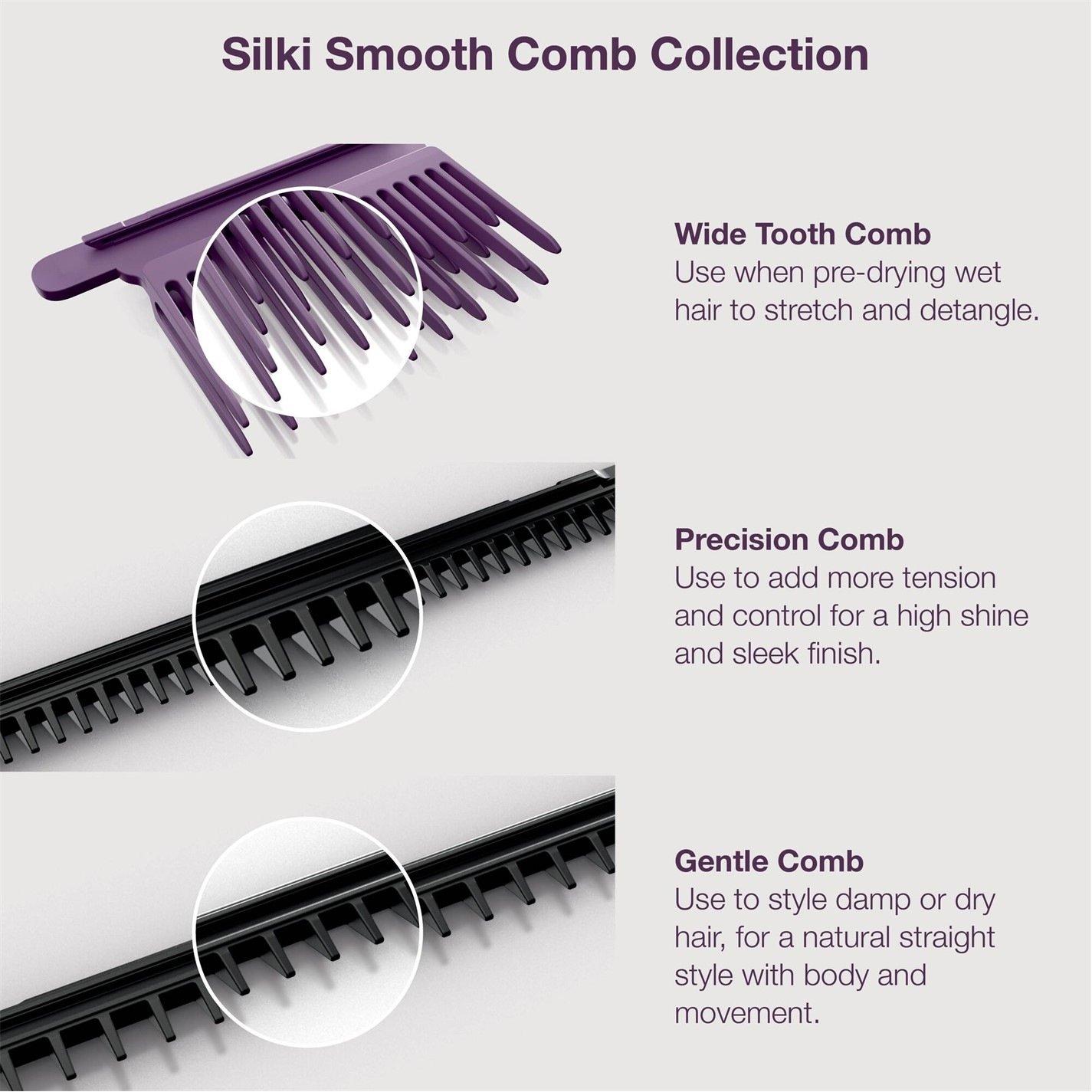 Plum Satin - Shark - SilkiPro Hair Straightener + Dryer HT401UKPU - 2