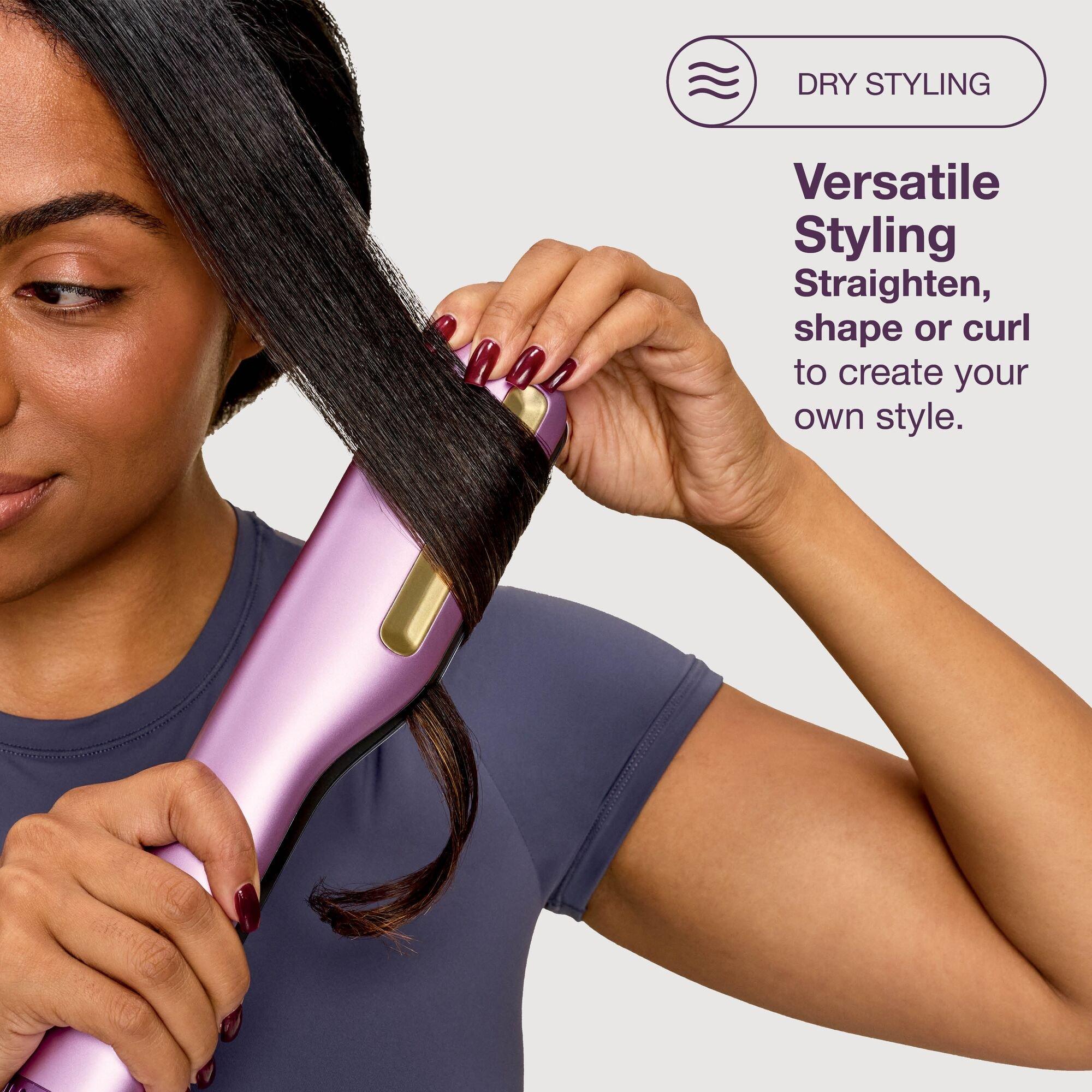 Plum Satin - Shark - SilkiPro Hair Straightener + Dryer HT401UKPU - 7