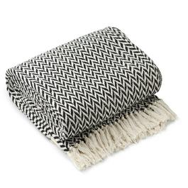 Emma Barclay Cherokee - Cotton Throw Blanket