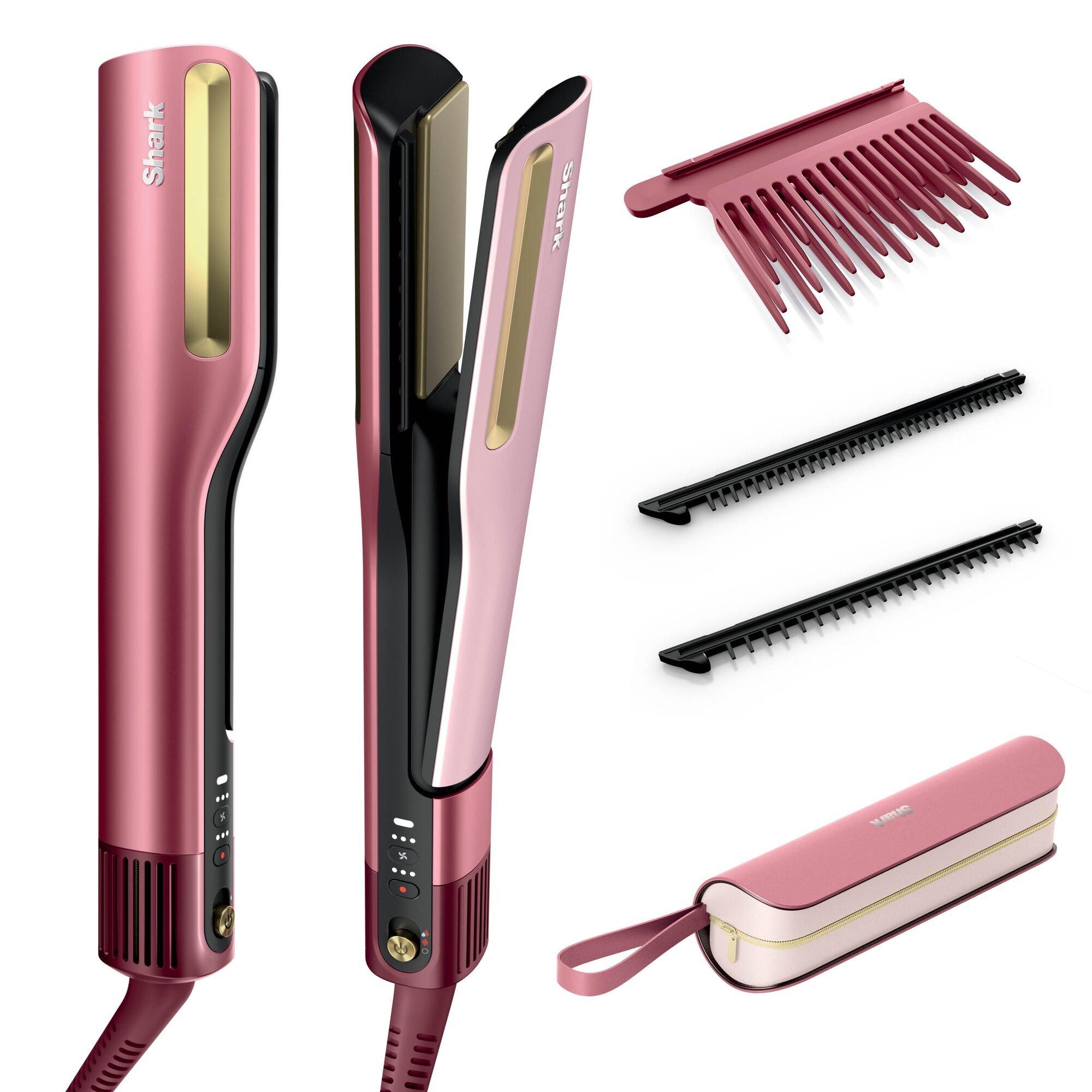 Rose Petal - Shark - SilkiPro Hair Straightener + Dryer HT401UKPK - 1