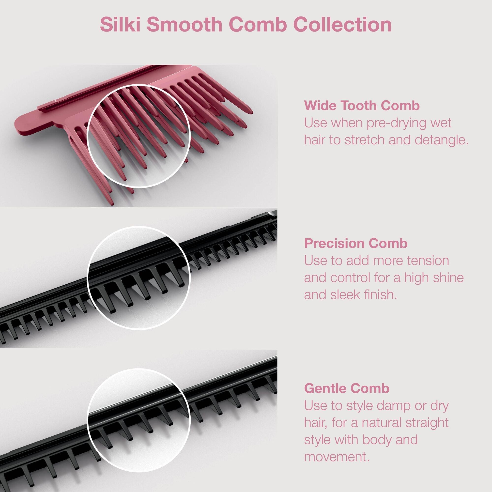 Rose Petal - Shark - SilkiPro Hair Straightener + Dryer HT401UKPK - 2