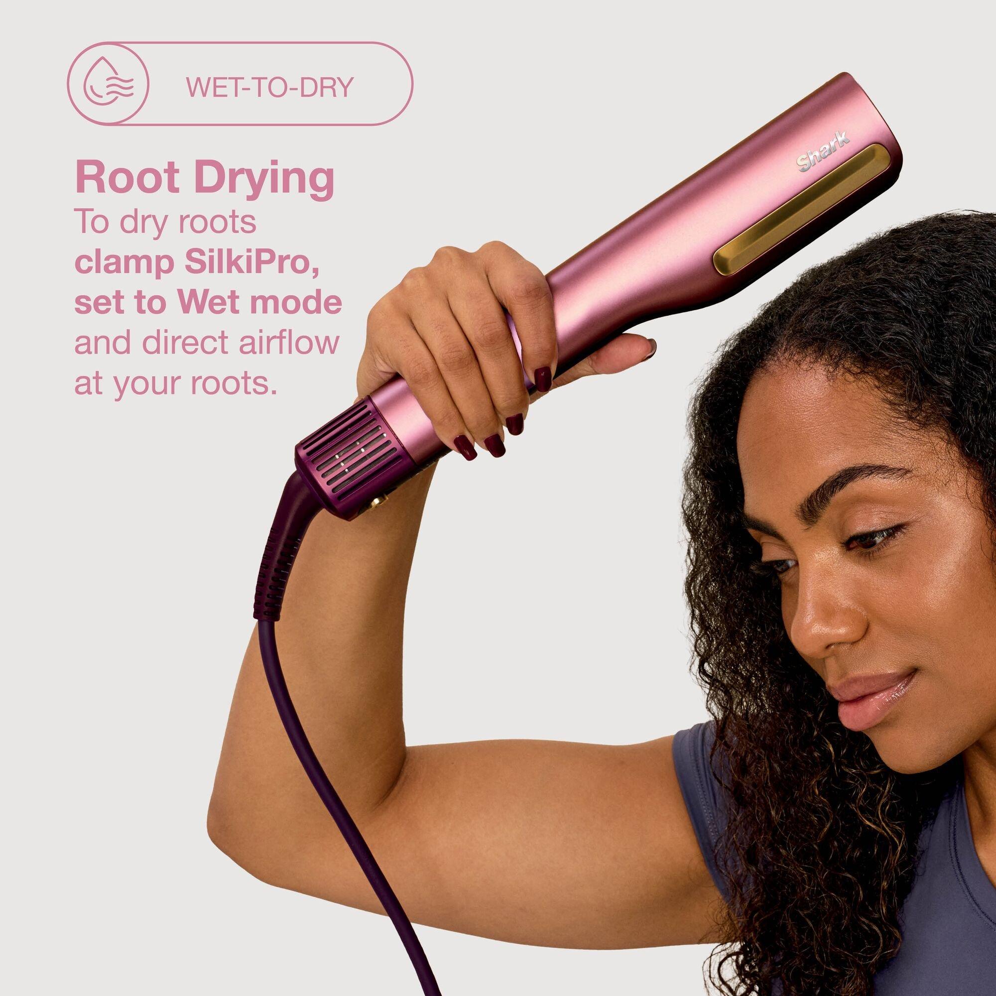 Rose Petal - Shark - SilkiPro Hair Straightener + Dryer HT401UKPK - 7