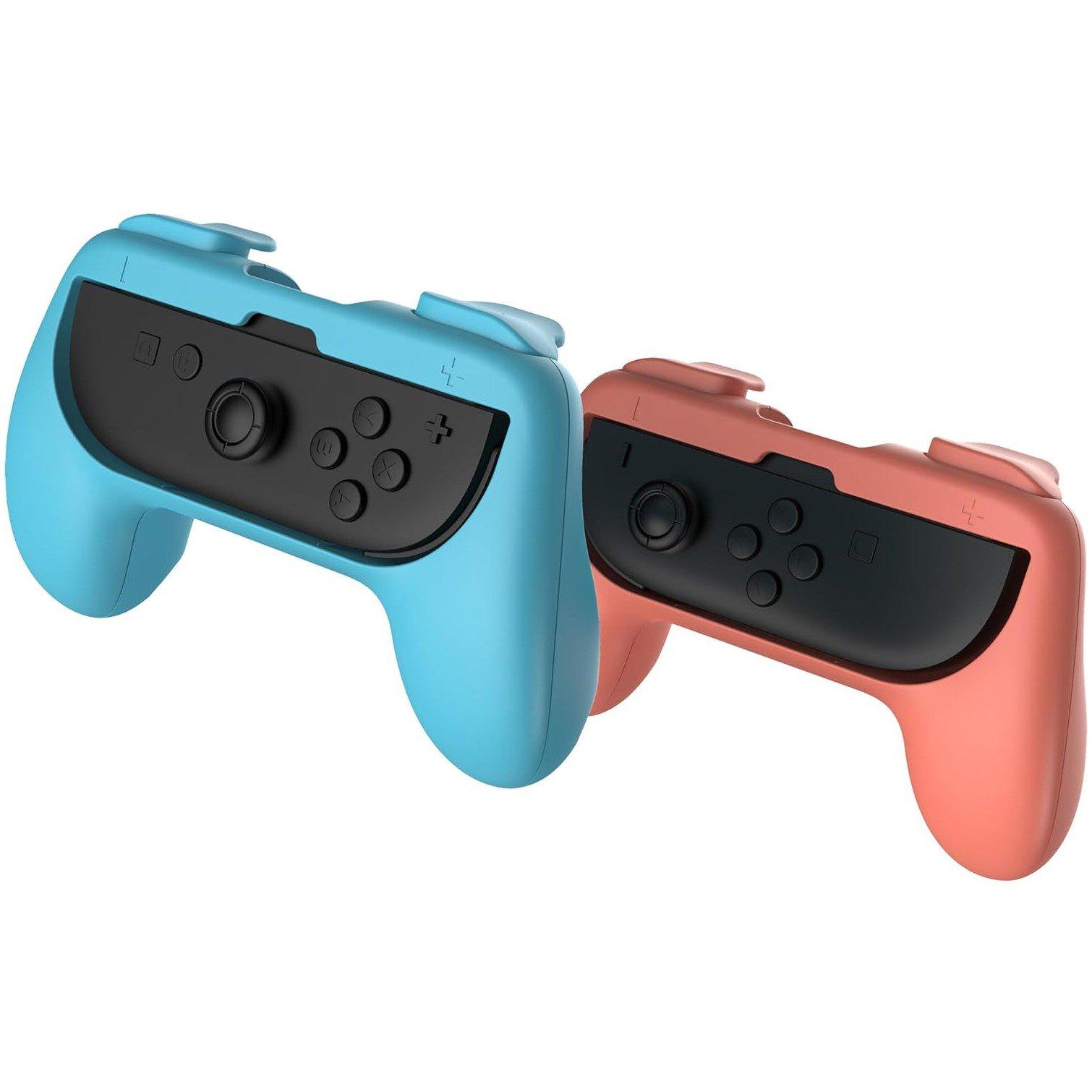 Red & Blue - Subsonic - Comfort Grips For Nintendo Switch & Switch 2 - 1
