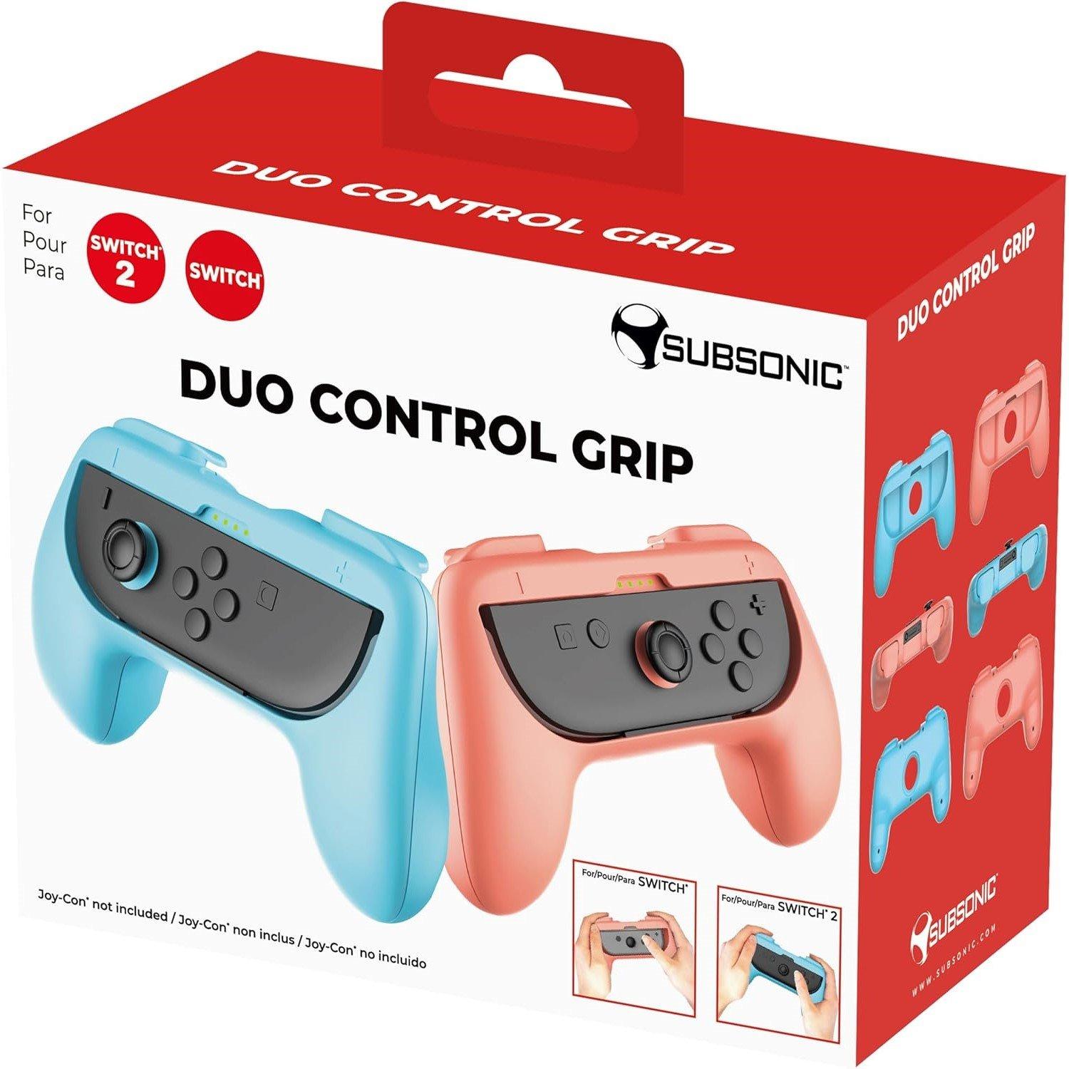 Red & Blue - Subsonic - Comfort Grips For Nintendo Switch & Switch 2 - 5