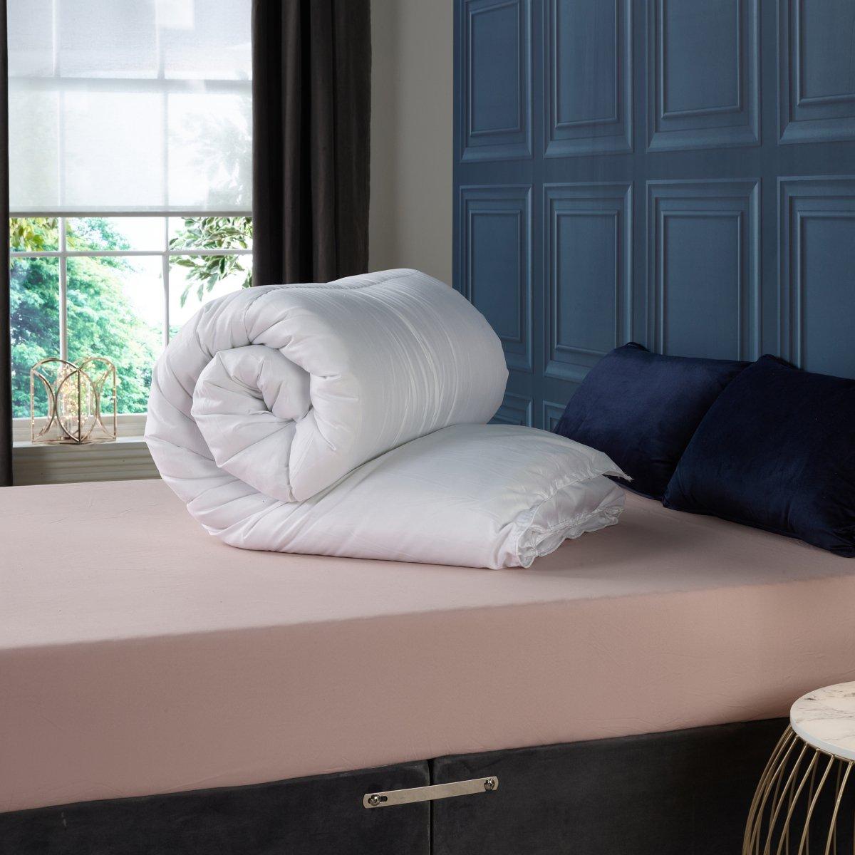 White - Downland - Superbounce 10.5 Tog Duvet - 3