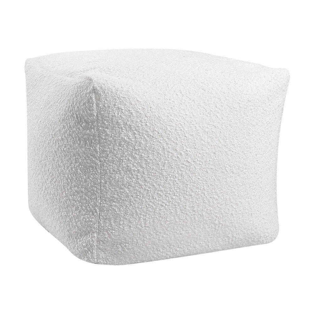 White - Kabinet UK - Bean Bag Footstool Cube - 3