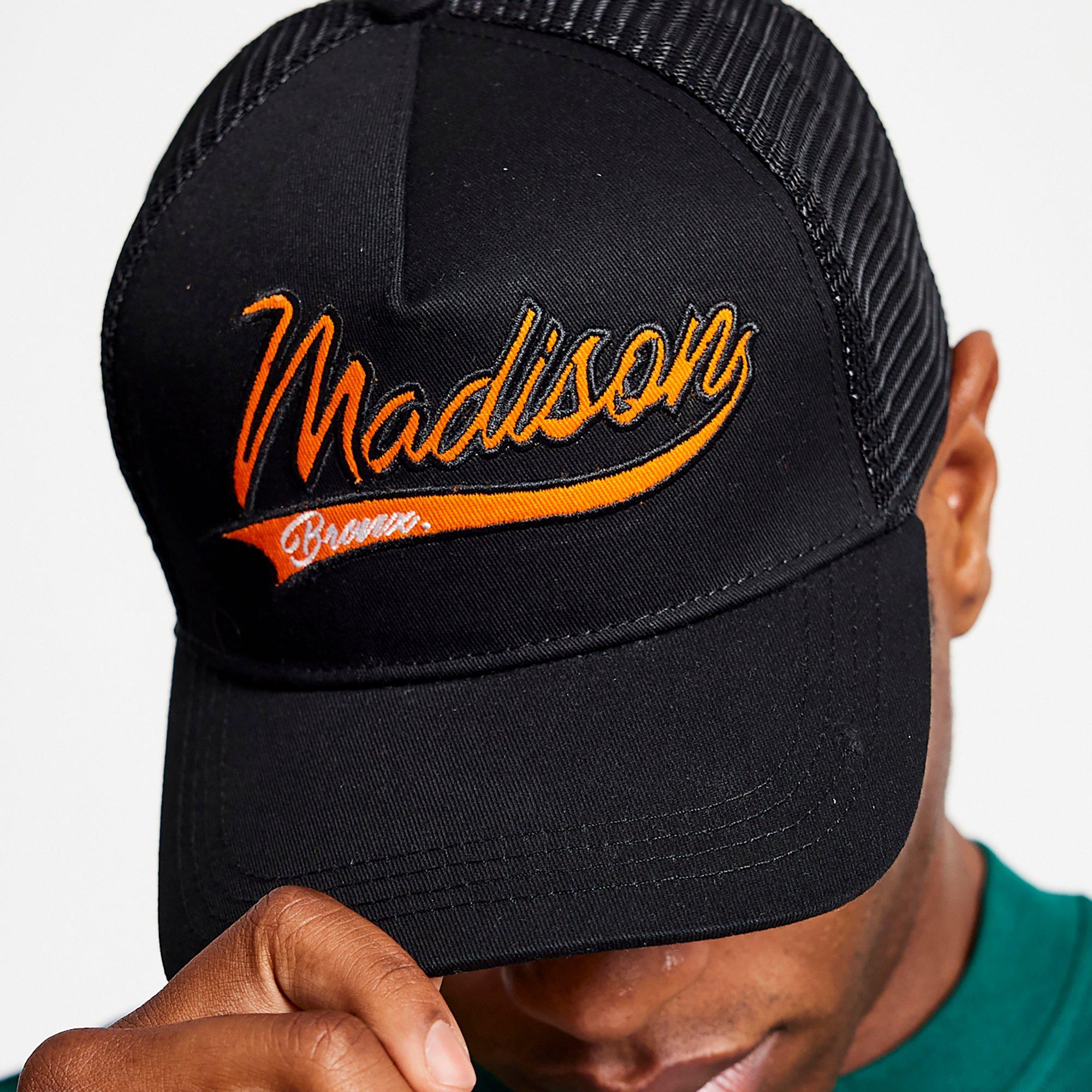 Zwart - Madison Barclay - MB Stadium Cap Mens - 2