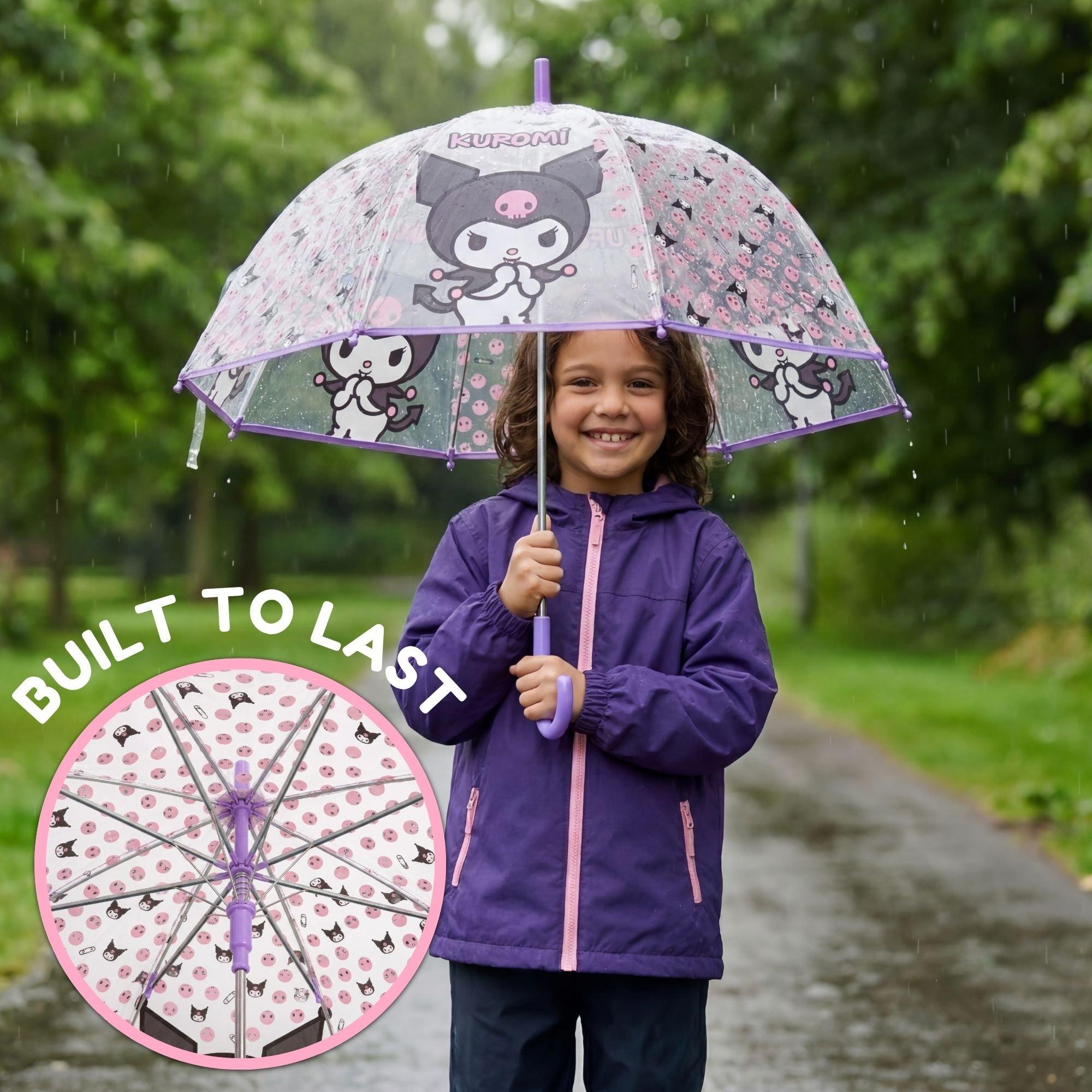 Purple - Hello Kitty - Kuromi Bell Umbrella 19 Inch - 2
