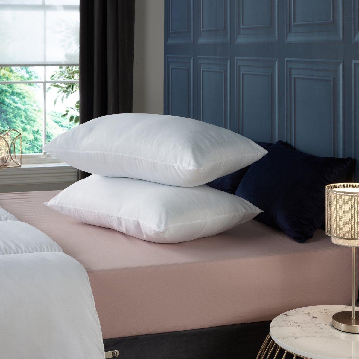 White - Downland - Superbounce pillow pair - 2