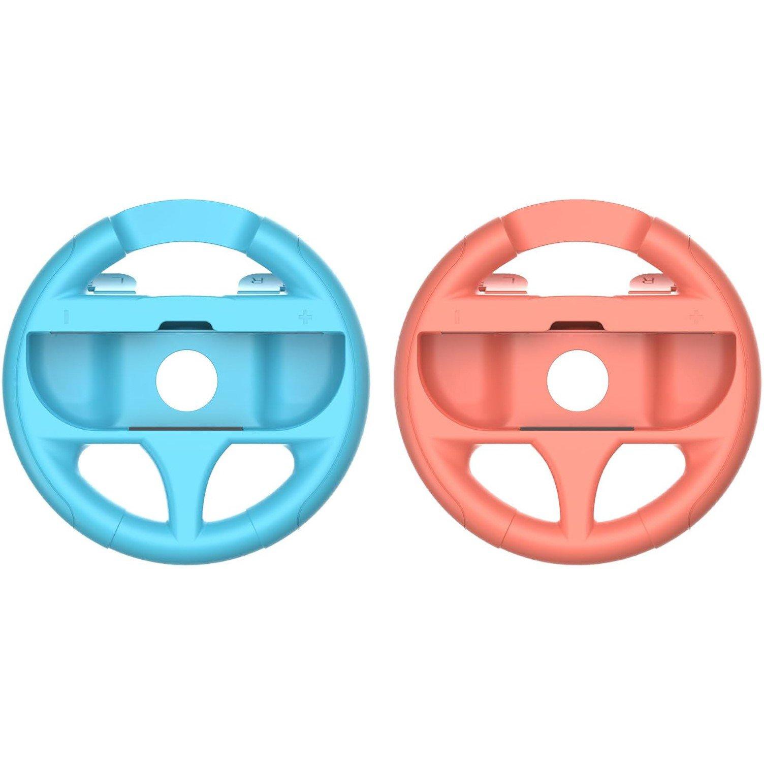 Blue / Red - Subsonic - Steering Wheels For Nintendo Switch & Switch 2 - 3