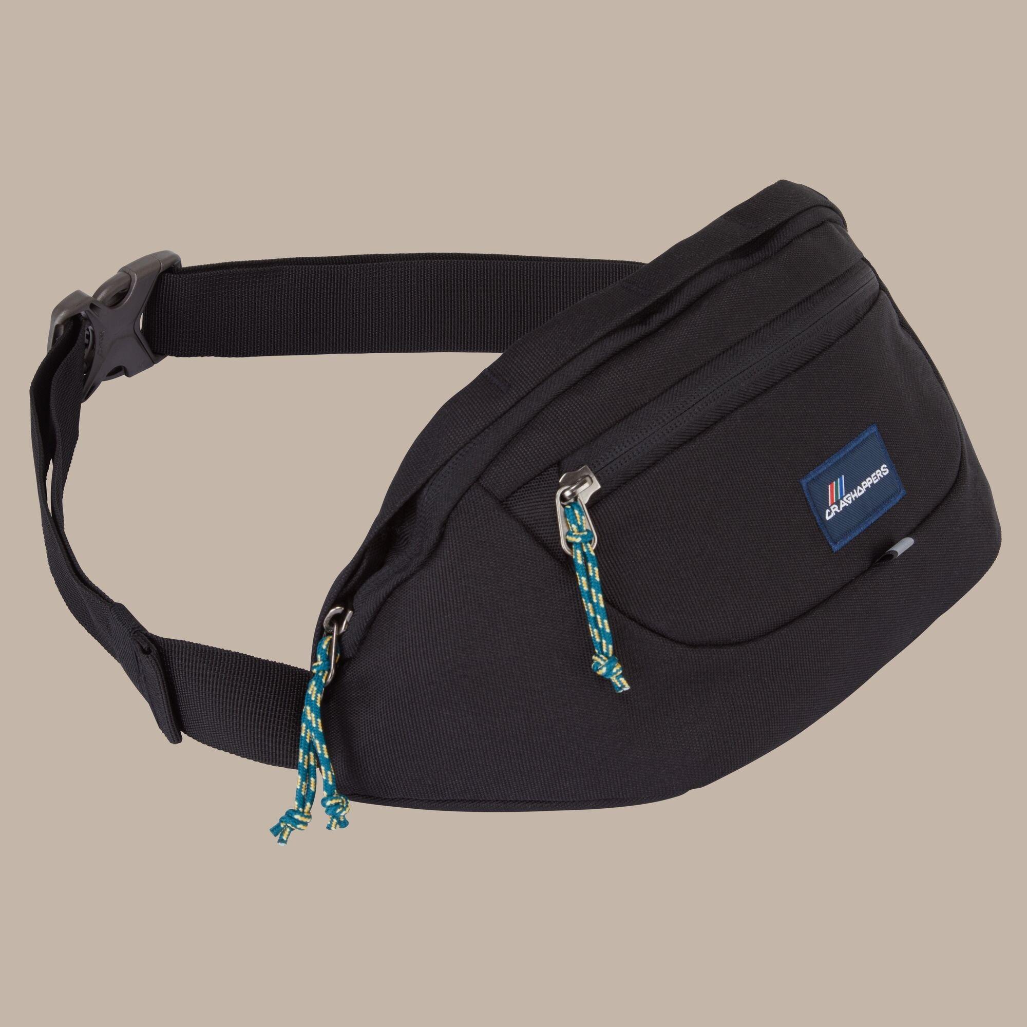 Black - Craghoppers - 1.5L Kiwi Bum Bag II - 3