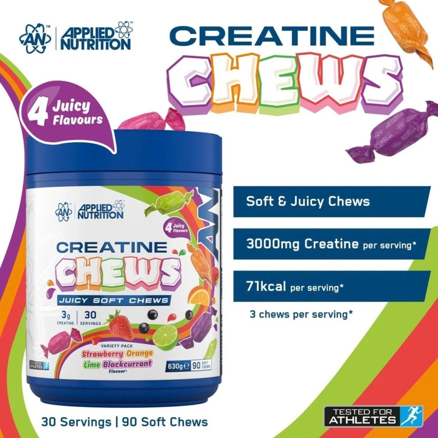 Mixed - Applied Nutrition - Applied Nutrition Creatine Chews (30 Servings) - 2