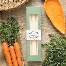Something Different Set of 3 Carrot Patch Daisy Taper Candles