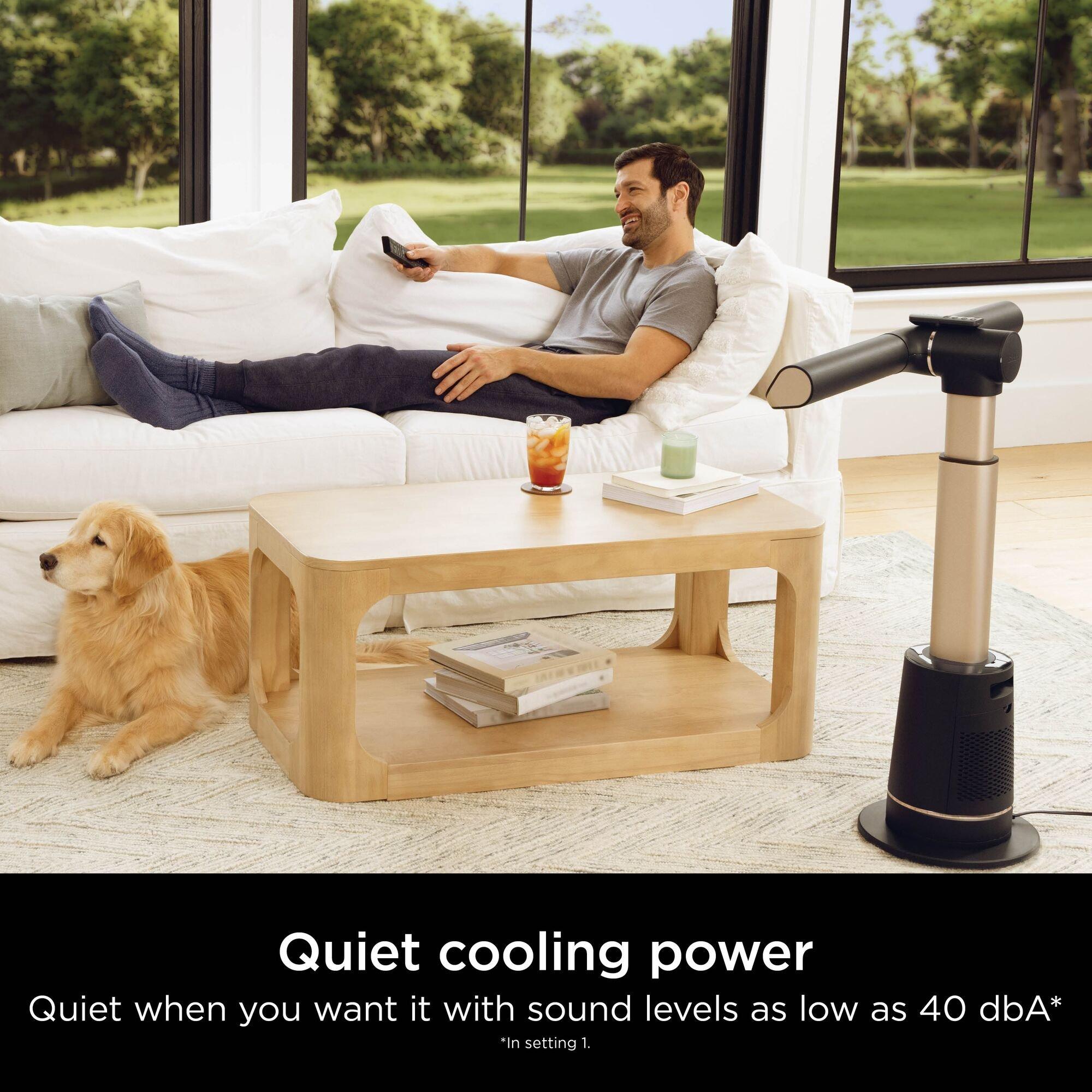 Charcoal & Beat - Shark - TurboBlade Multi-Directional Cooling Fan TF200SUK - 5