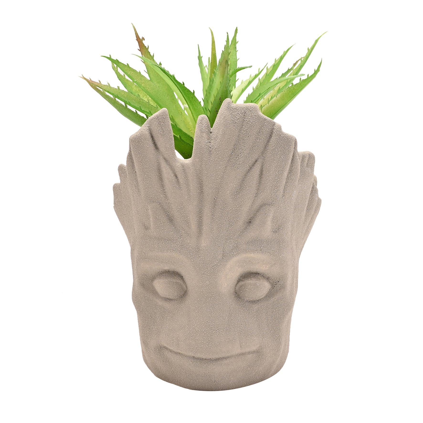 Multi - Marvel - Marvel Groot Planter With Faux Plant - 2