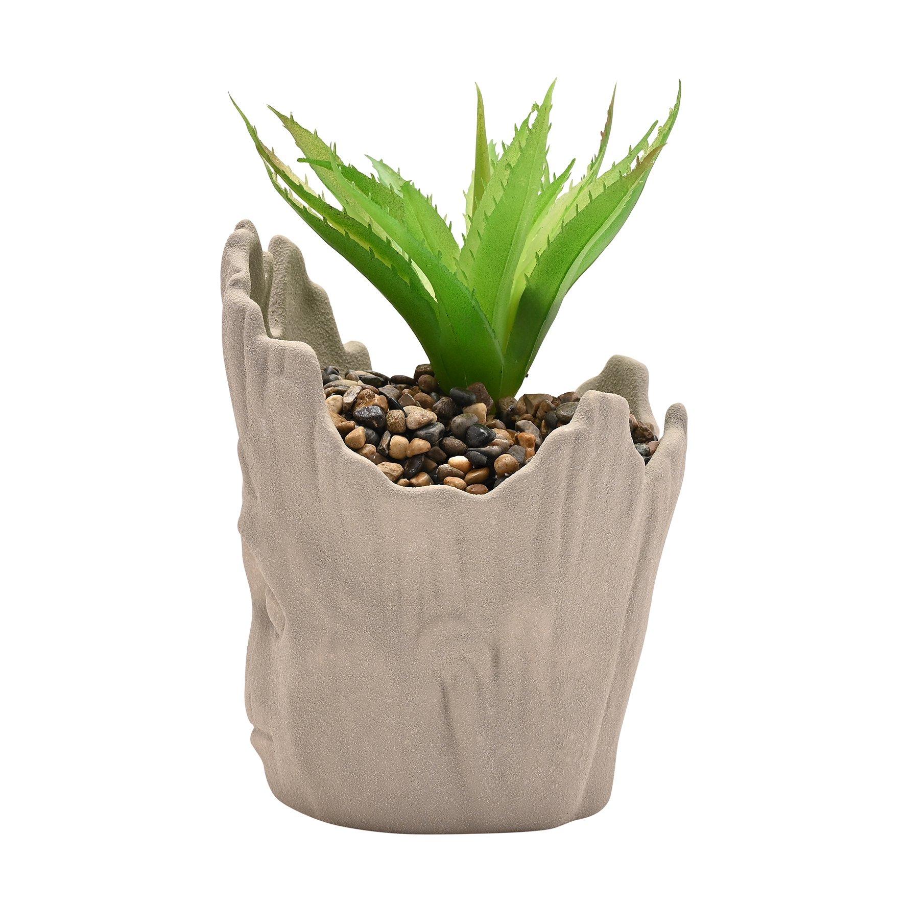 Multi - Marvel - Marvel Groot Planter With Faux Plant - 3