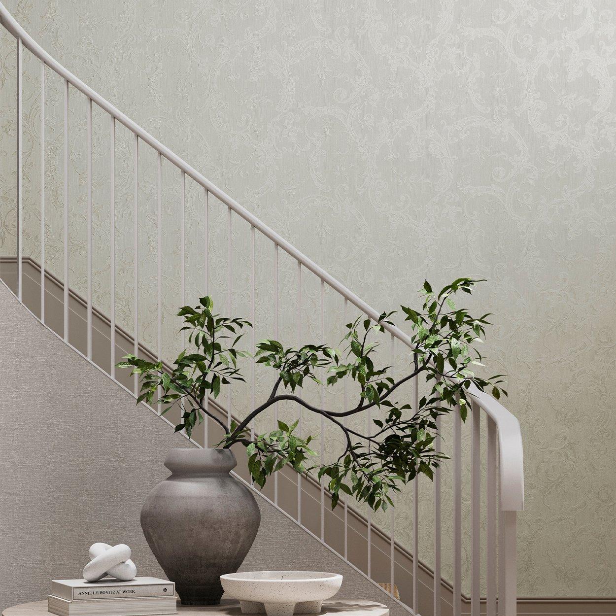 Boutique Boutique Florentine Pearl Wallpaper