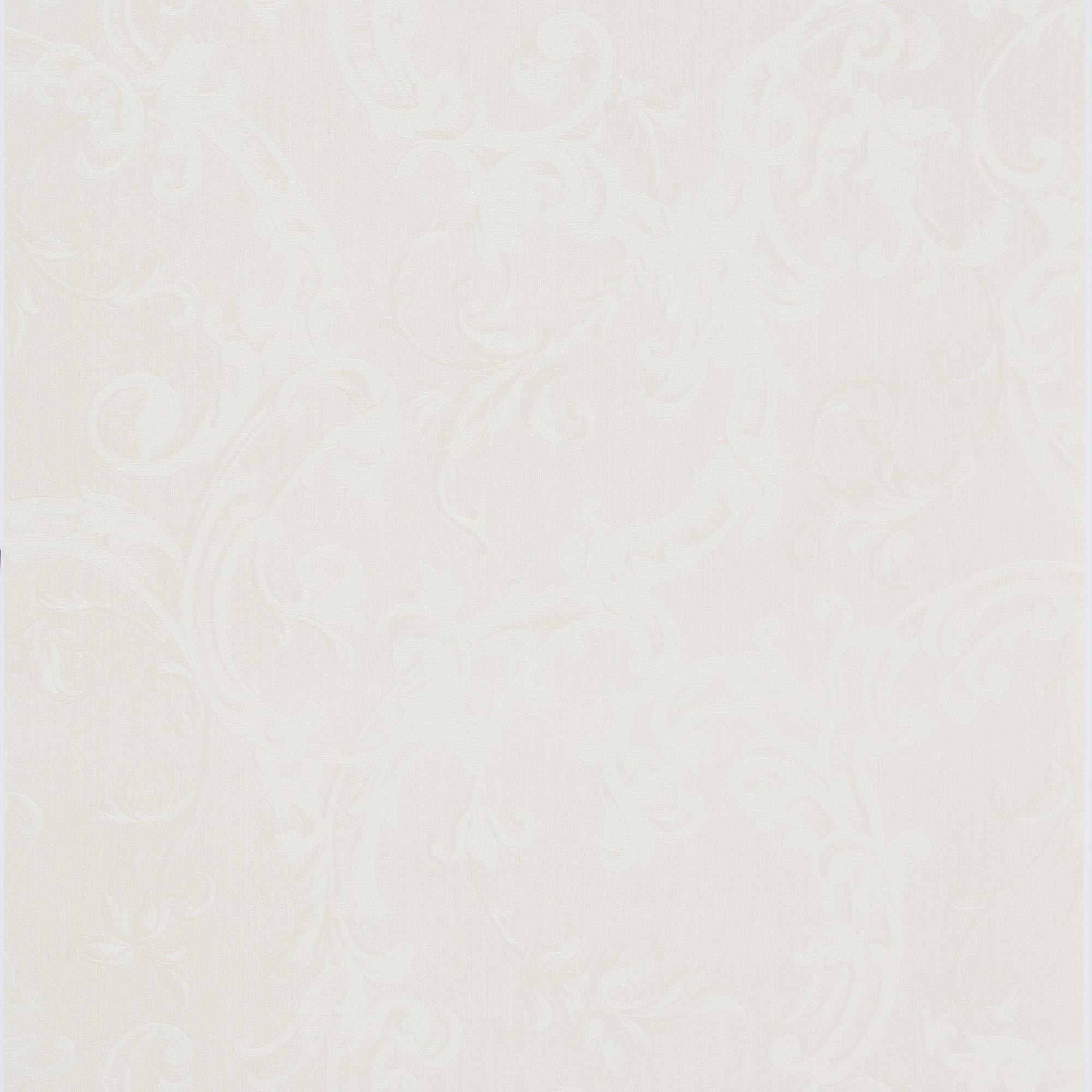White - Boutique - Boutique Florentine Pearl Wallpaper - 2