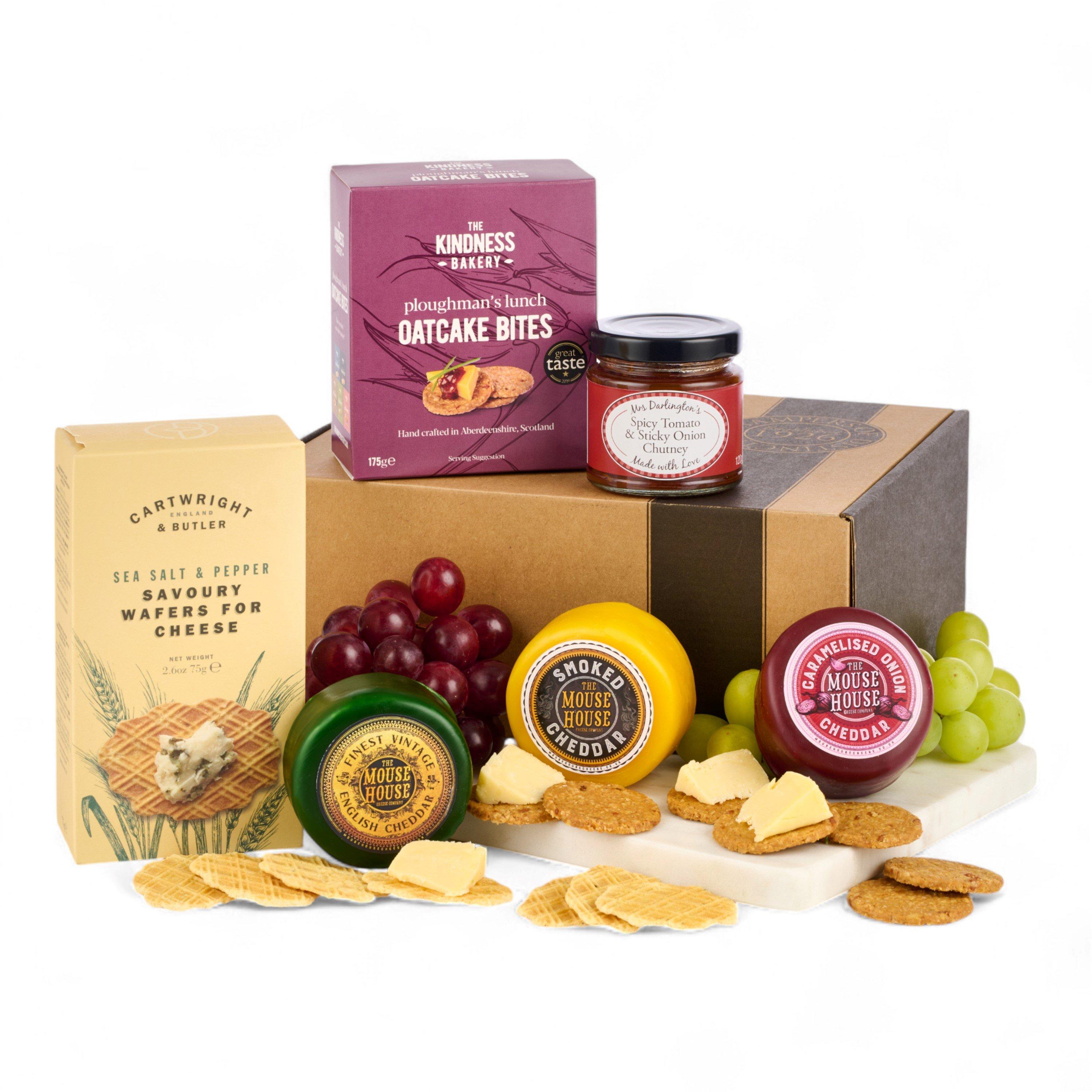 Multi - Spicers of Hythe - Three Cheese Gift Hamper