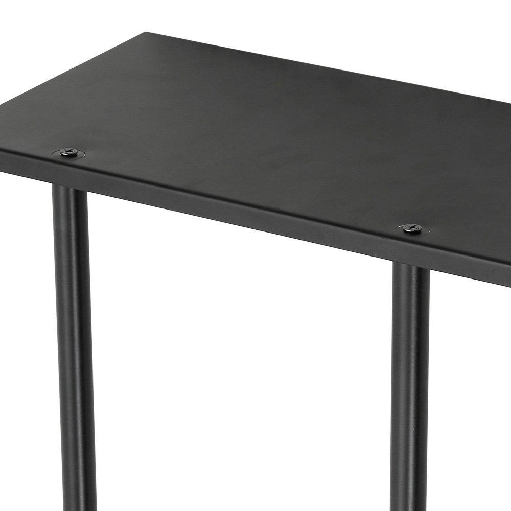 Black - LIFE IDEAS - Wall-Mounted Towel Rack - 7